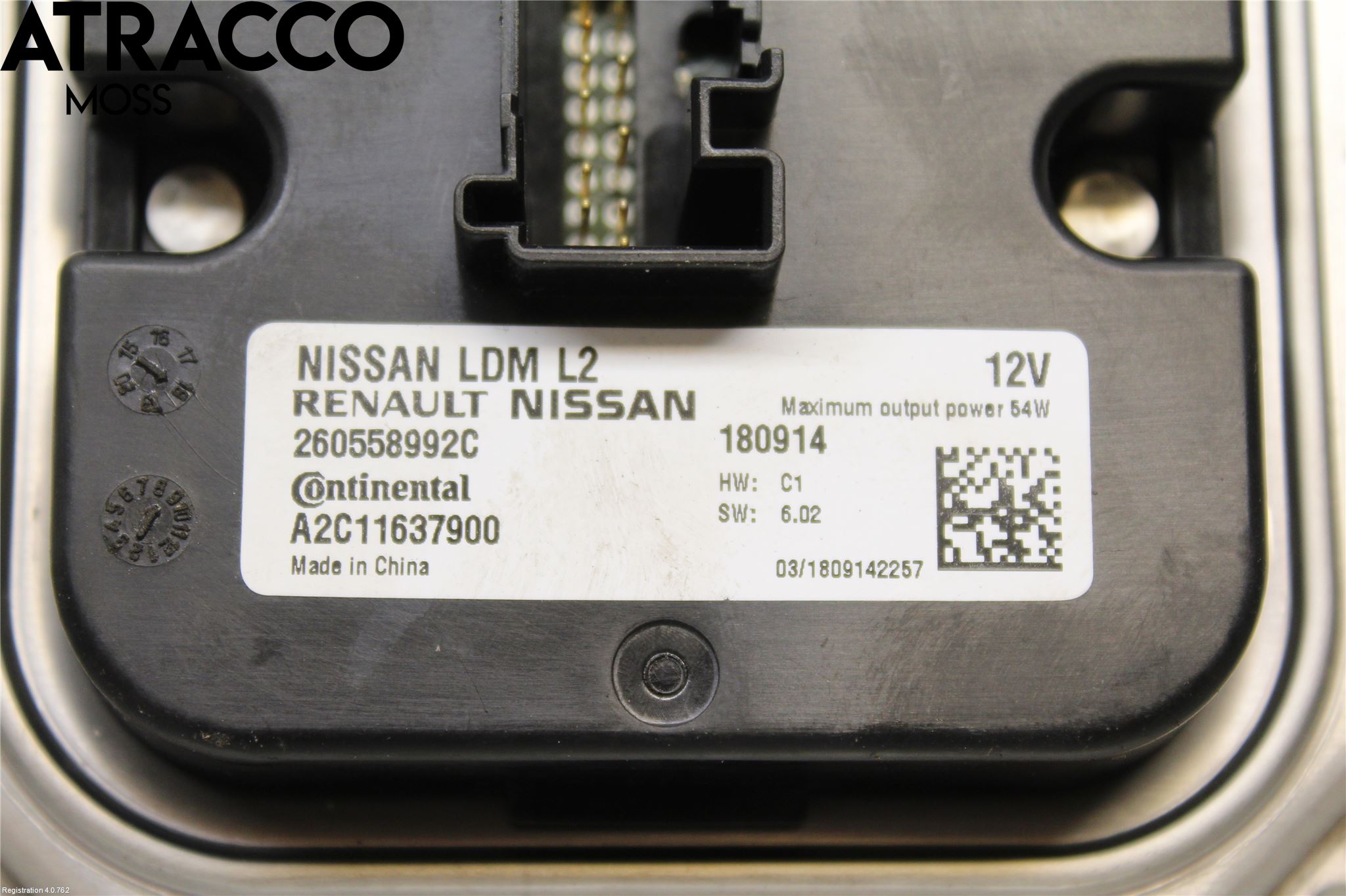 Nissan LEAF 18- Styreenhet Øvrig