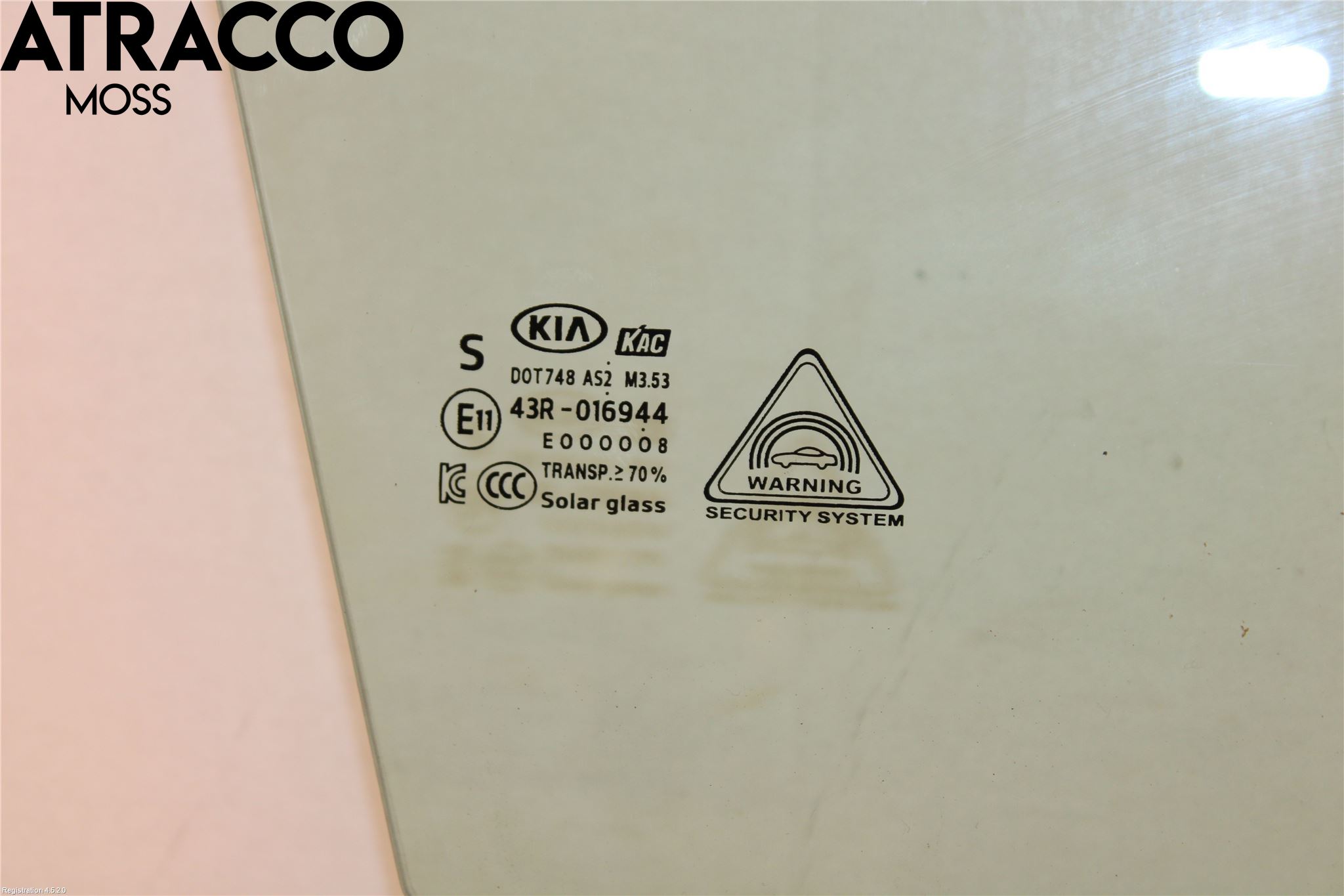 Kia SOUL 09- Dørrute Foran Høyre 4 Dørs