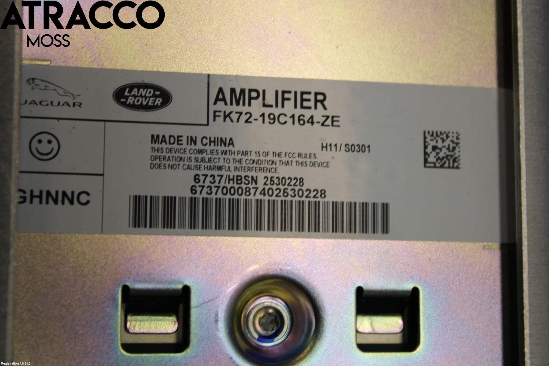 Landrover LAND ROVER DISCOVERY 4 10-16 Stereo Forsterker