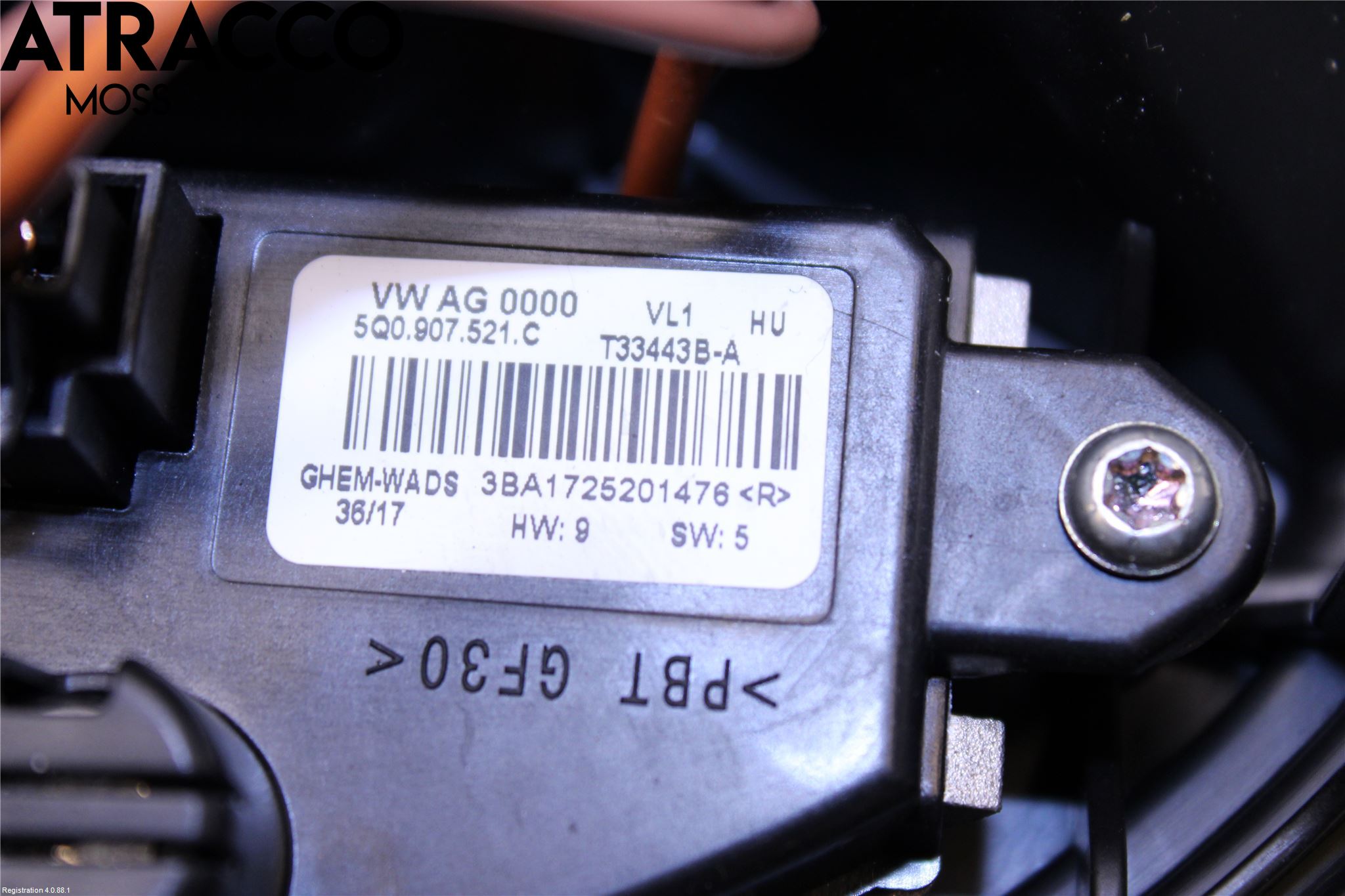 Volkswagen VW GOLF / E-GOLF VII 13-20 Varmeapparat Viftemotor