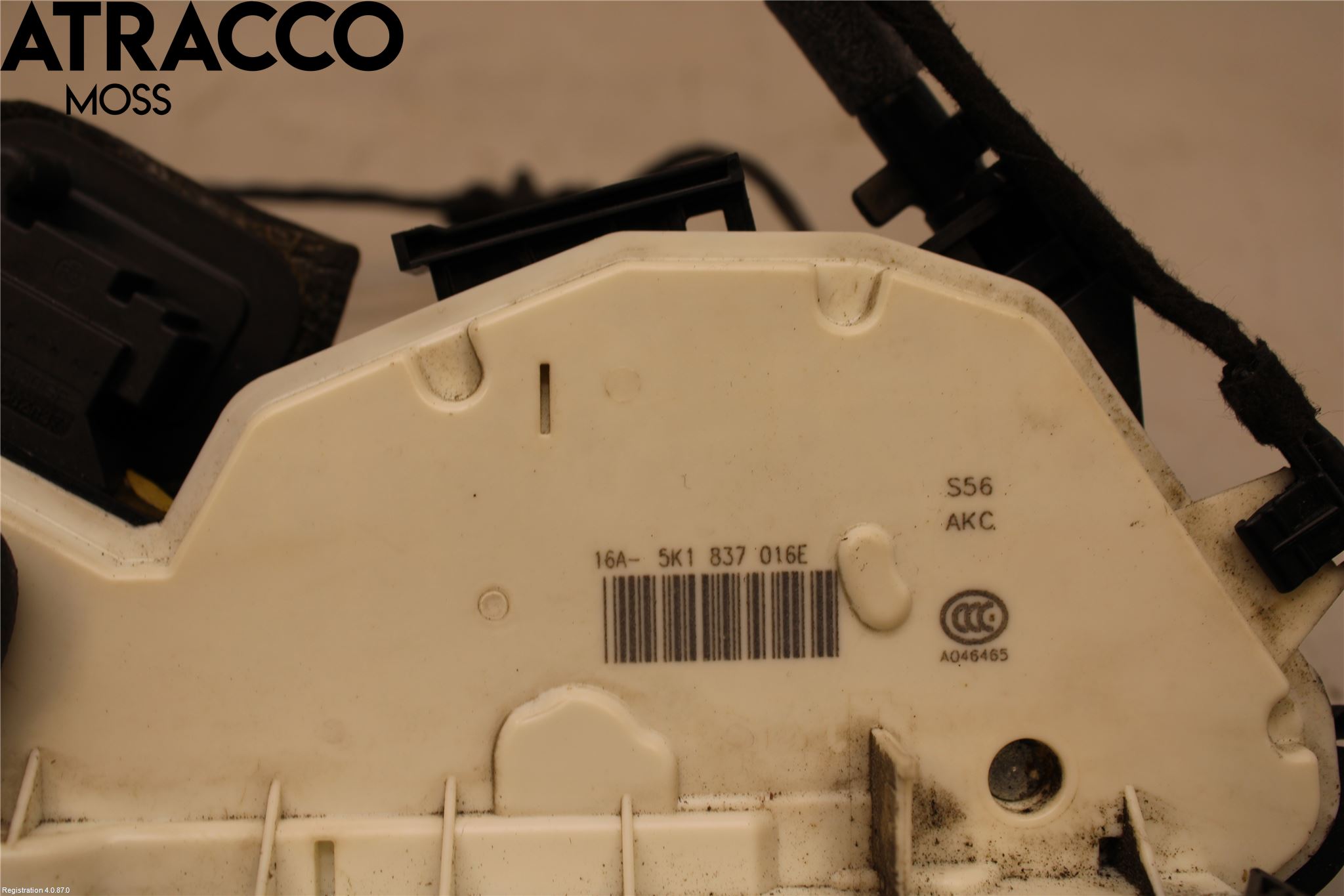 Volkswagen VW GOLF / E-GOLF VII 13-20 Dørlås - Låsekasse