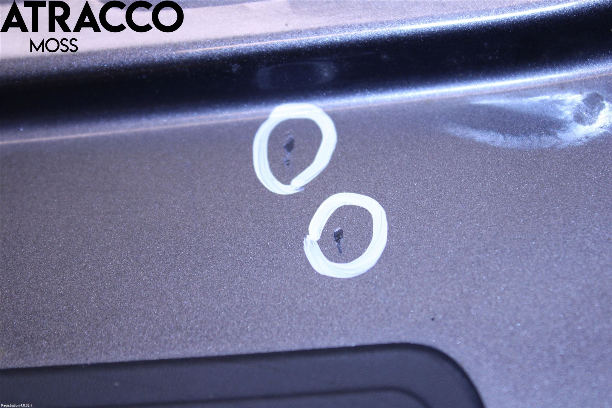 Toyota PROACE II 16- Støtfanger Bak Overtrekk