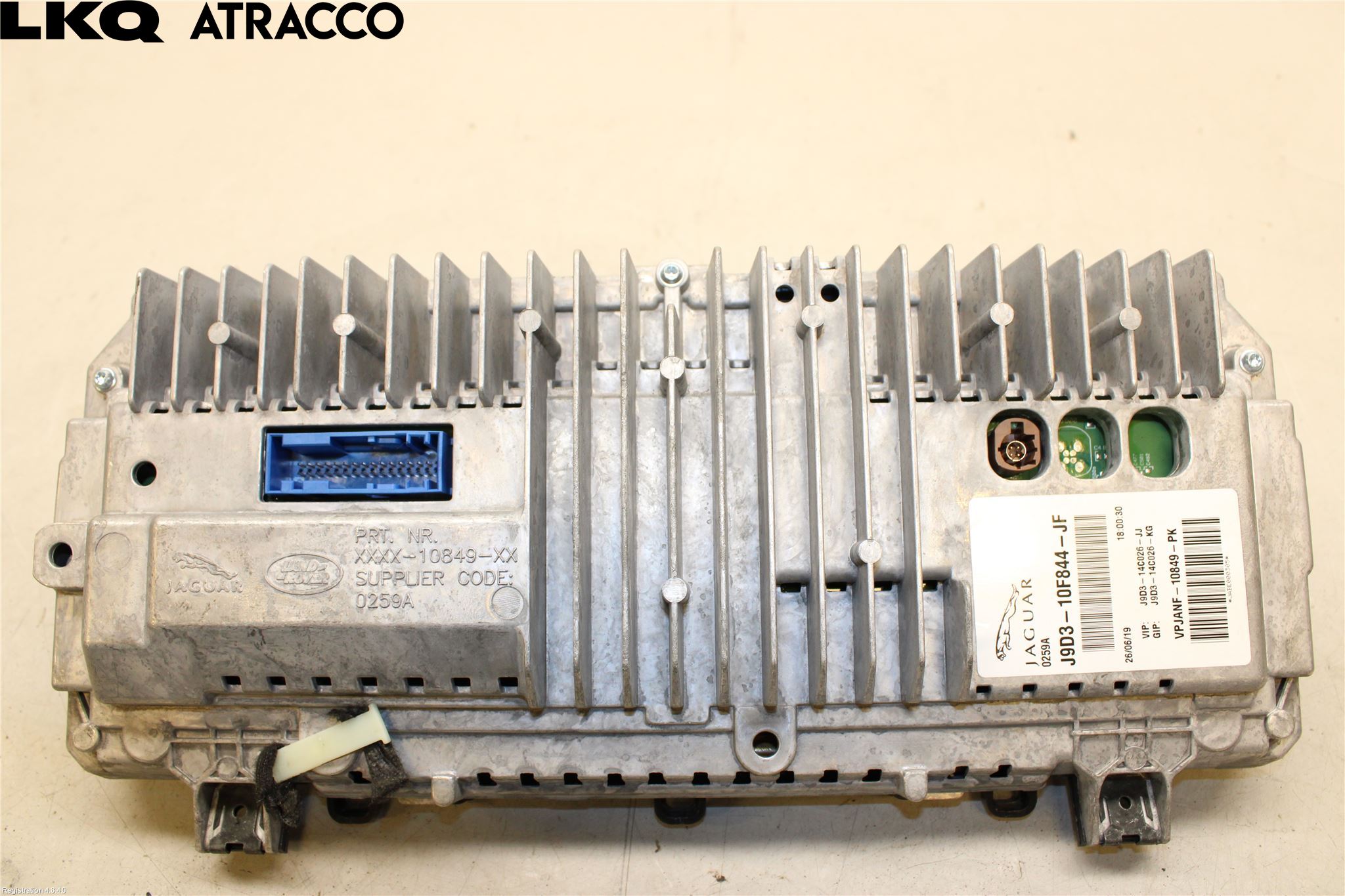 Jaguar I-PACE 18- Instr Speedometer