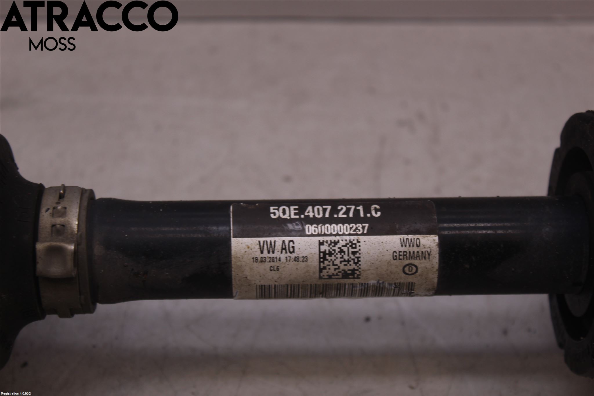 Volkswagen VW GOLF / E-GOLF VII 13-20 Drivaksel Foran Kompl Venstre