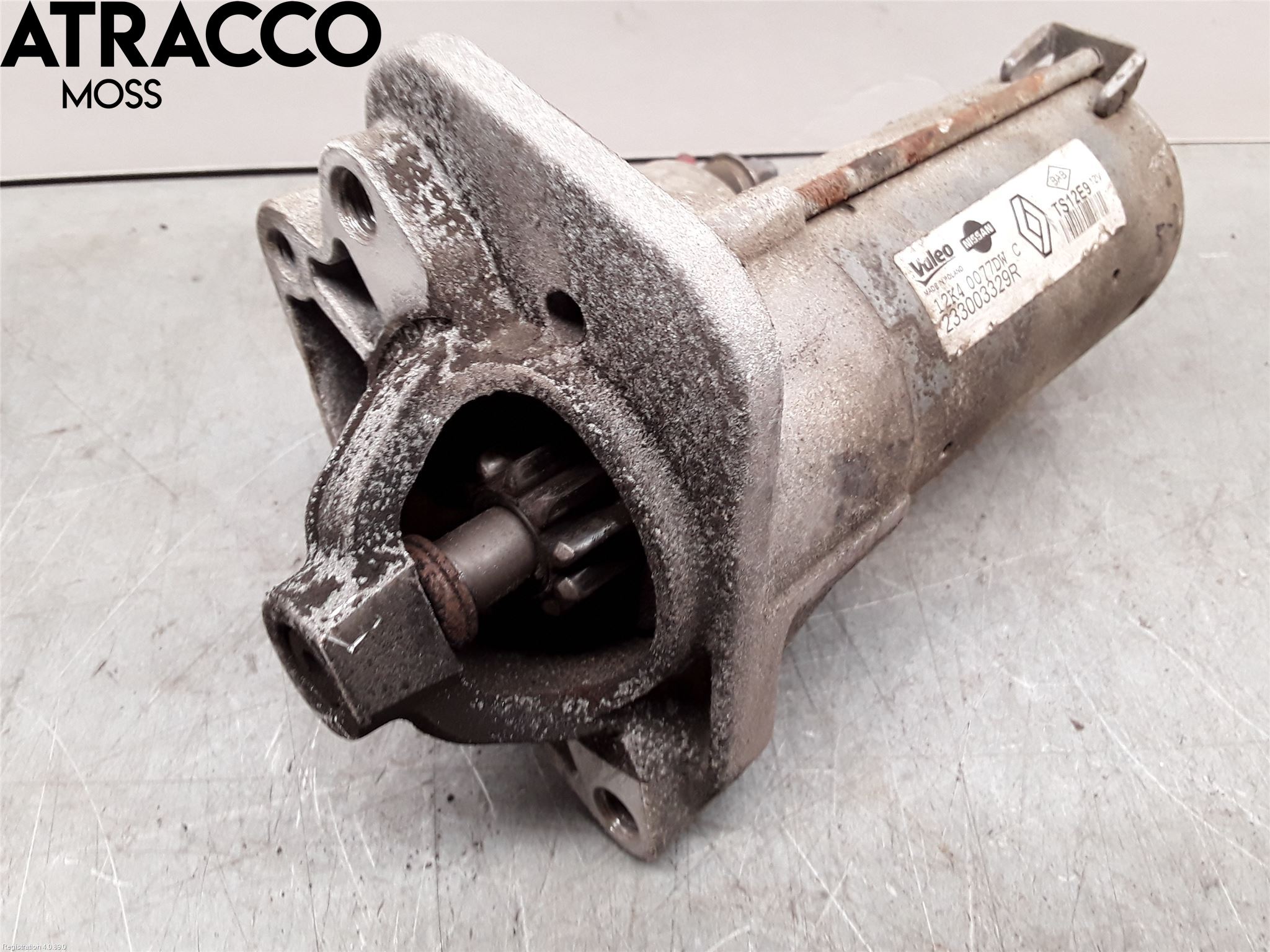 Dacia DUSTER 10-17 Startmotor