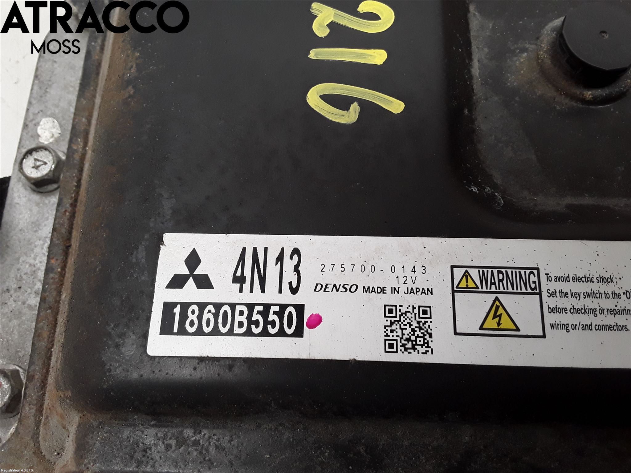 Mitsubishi ASX 10-22 Styreenhet Innsprøytning