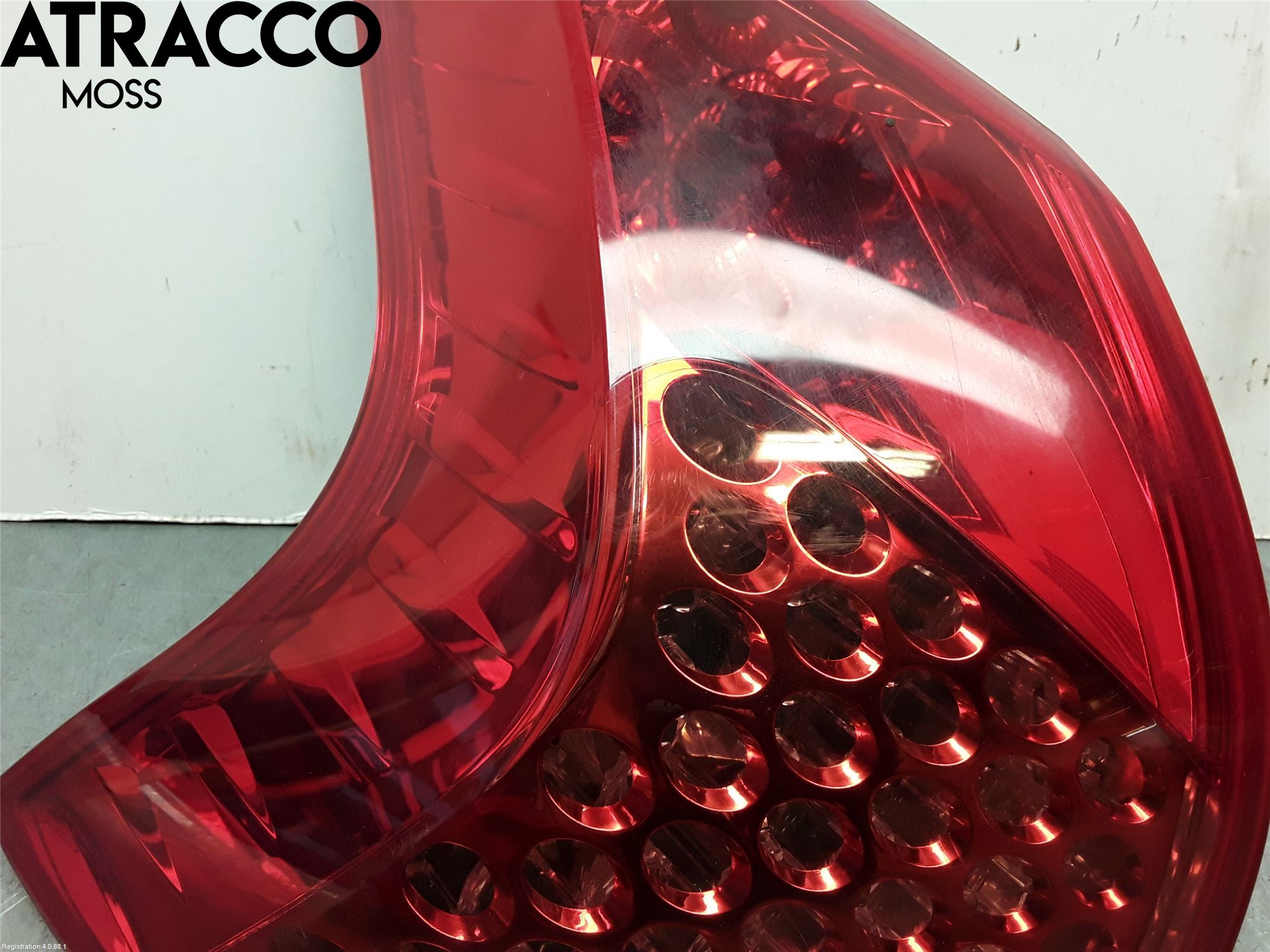 Peugeot 3008 09-16 Baklykt Venstre