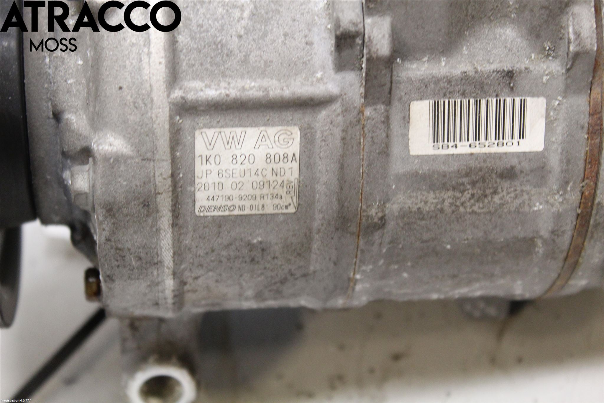 Audi A3/S3 05-13 Varme Ac Kompressor