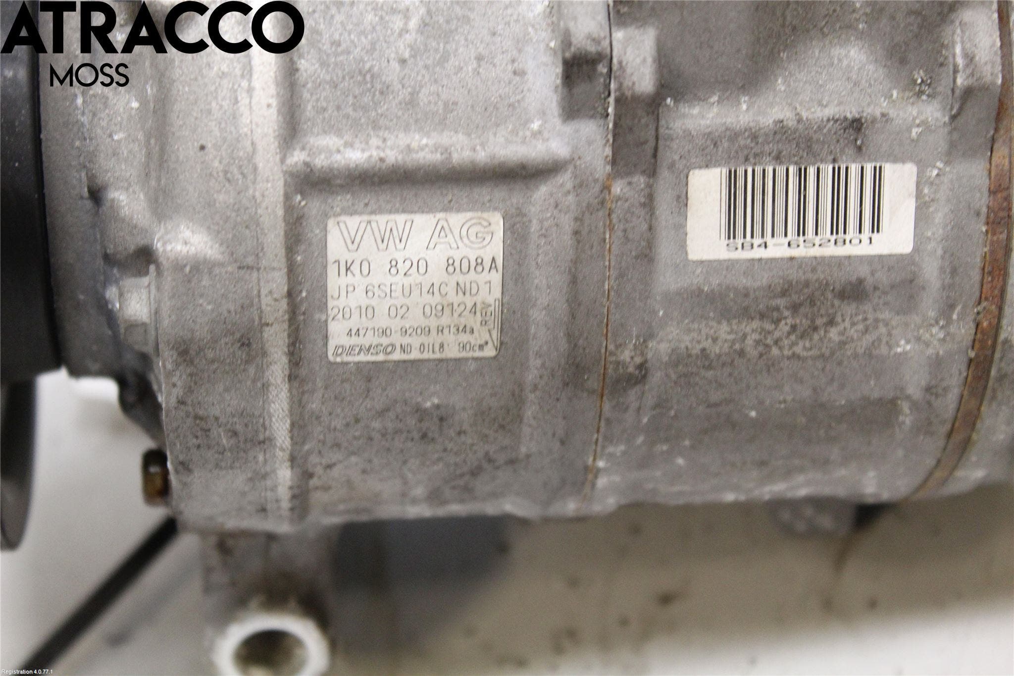 Audi A3/S3 05-13 Varme Ac Kompressor