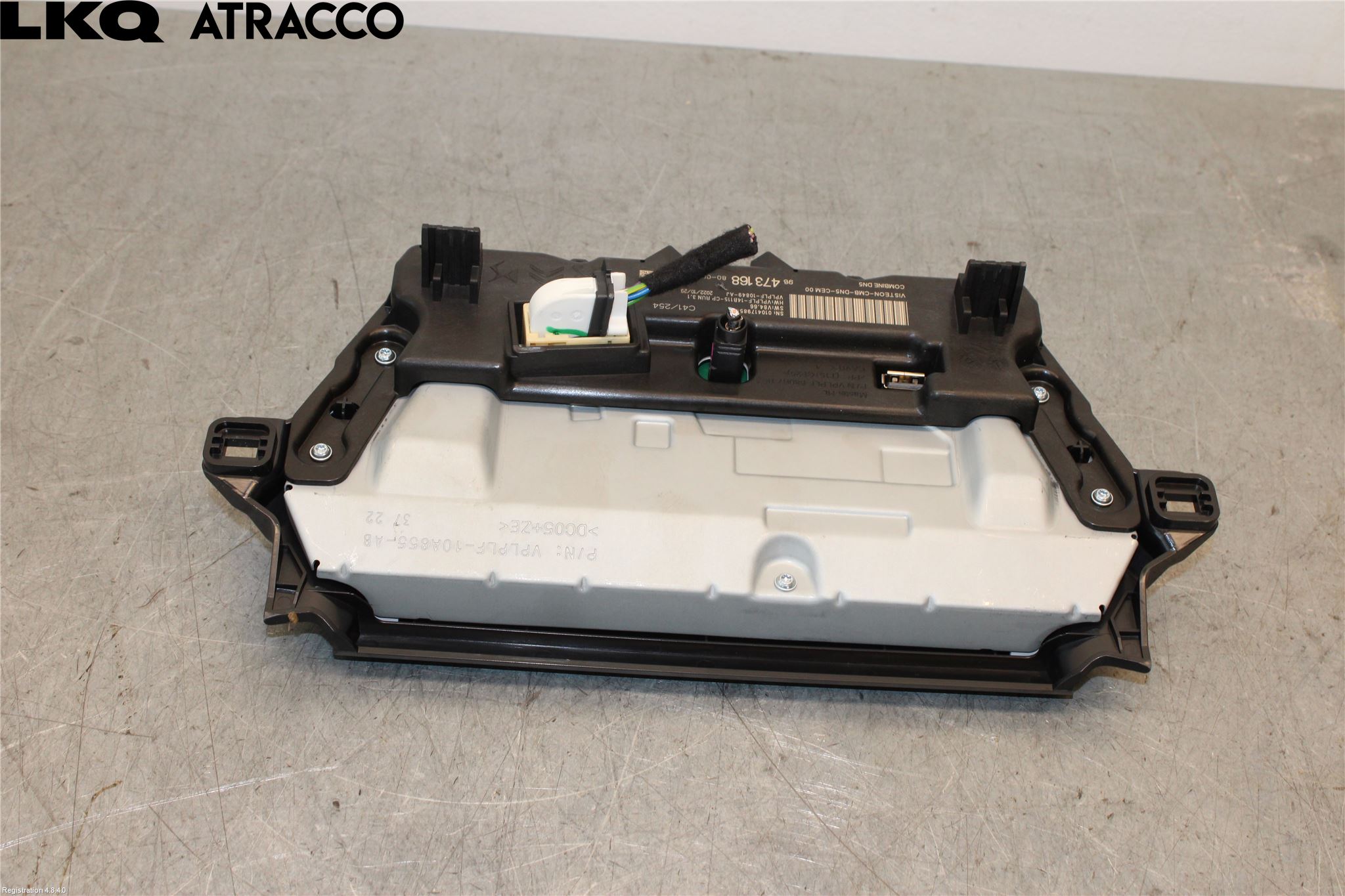 Citroen C4/E-C4 C4X/E-C4X III 21- Multifunktionsdisplay