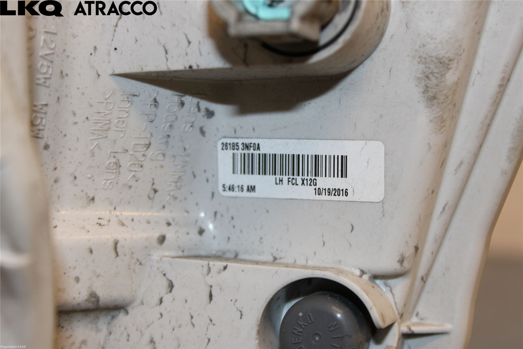 Nissan LEAF 11-17 Blinklykt Foran Venstre