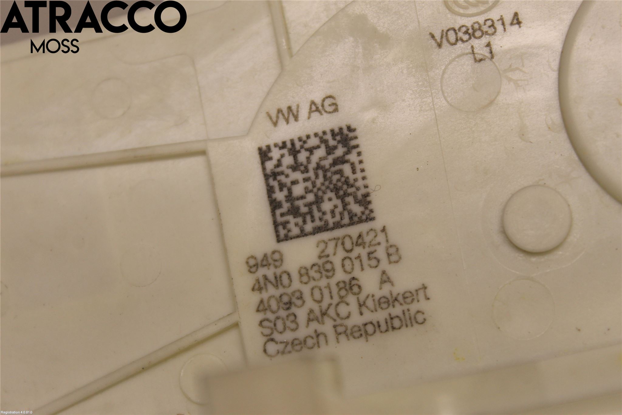 Porsche TAYCAN 20- Dørlås - Låsekasse