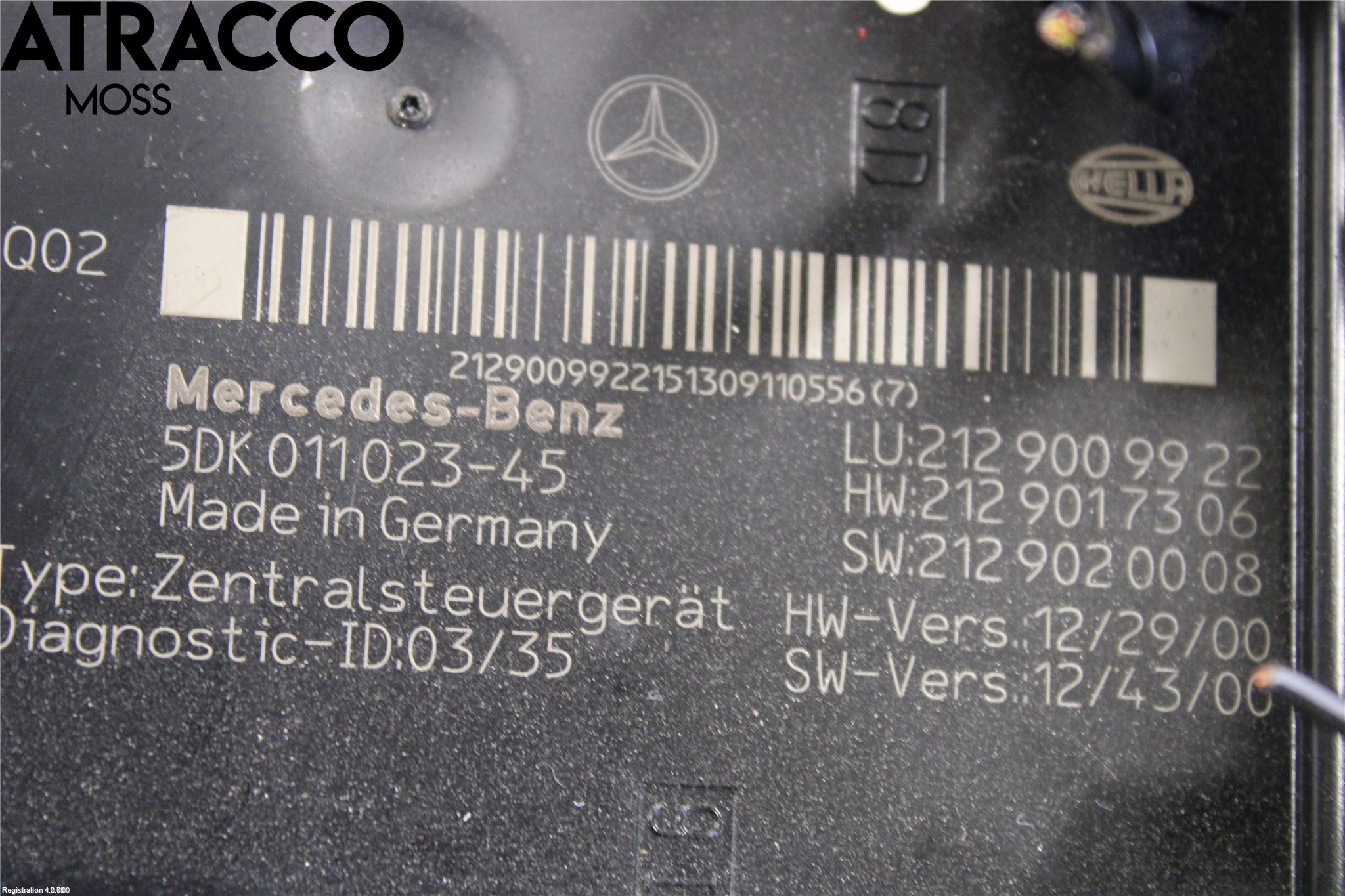 Mercedes-Benz MB E-KLASS (W212) 09-16 Sikringsboks - Elsentral