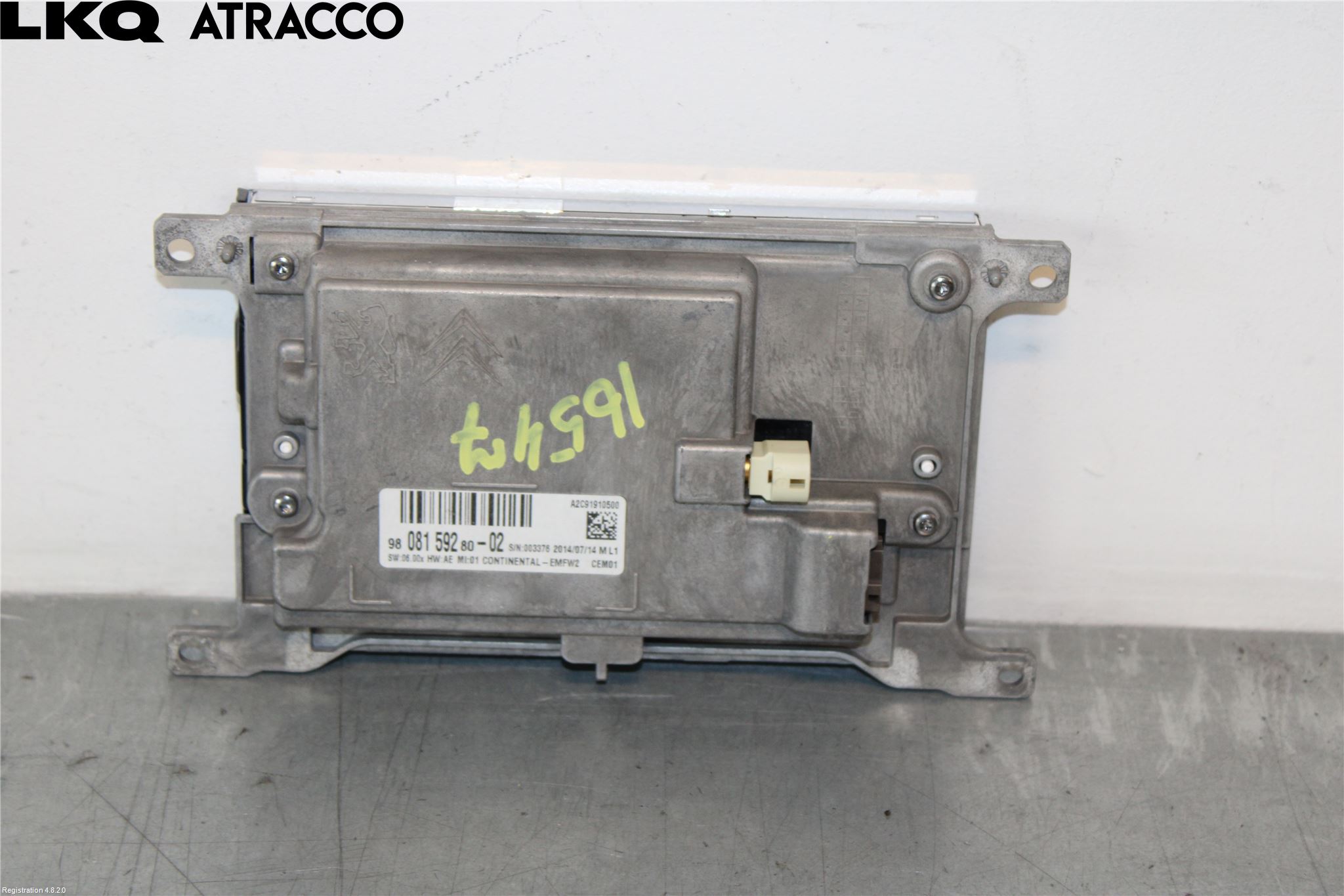 Peugeot 508 11-18 Multifunktionsdisplay