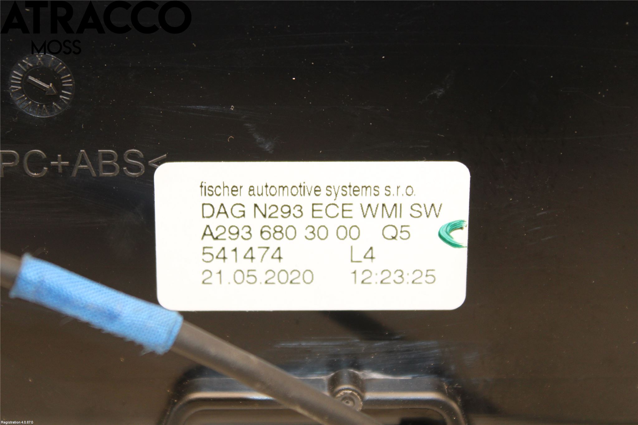 Mercedes-Benz MB EQC (N293) 20- Instrumentkonsoll Midt