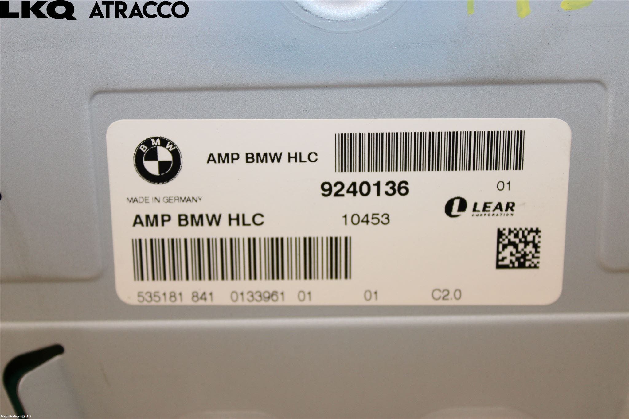 BMW X5 E70 07-13 Stereo Forsterker