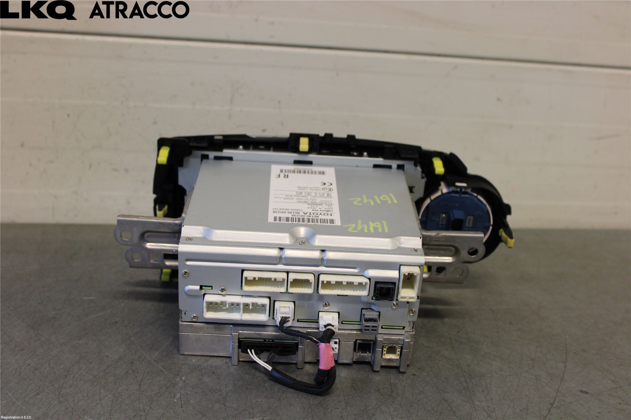 Toyota YARIS XP130 15-20 Stereo Radio