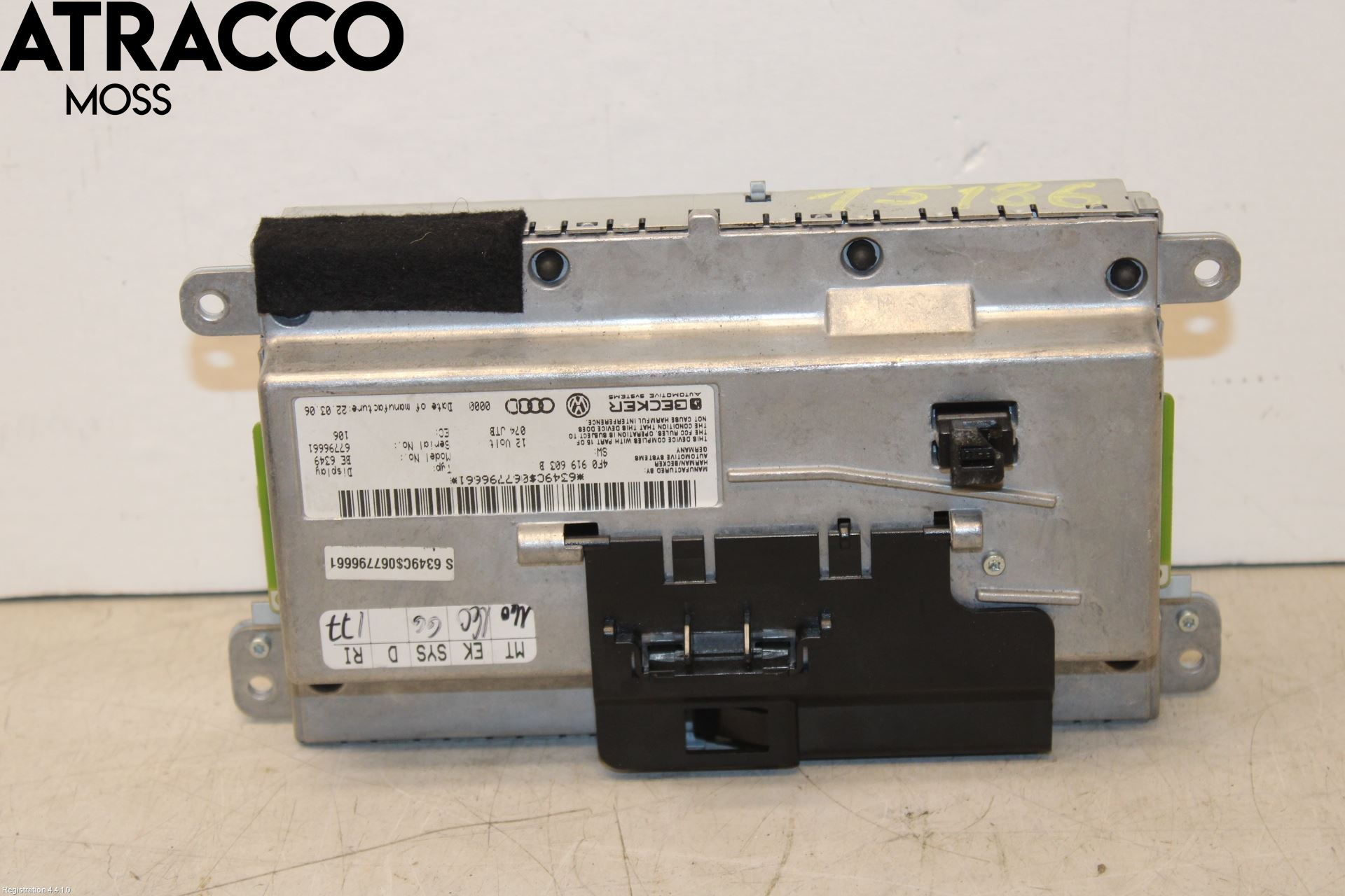 Audi A6/S6     05-11 Multifunktionsdisplay