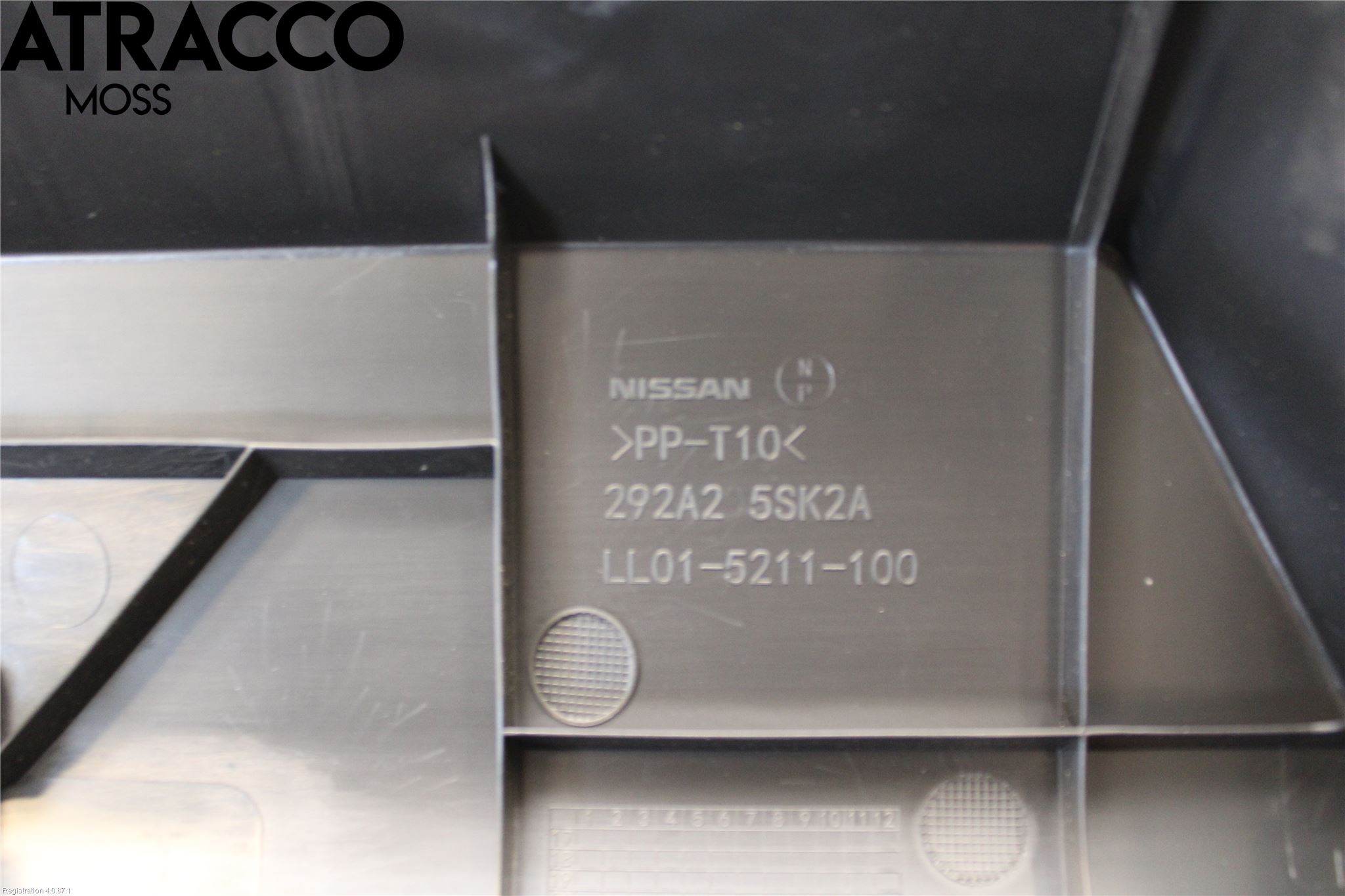 Nissan LEAF 18- Motor Deksel Over Motor