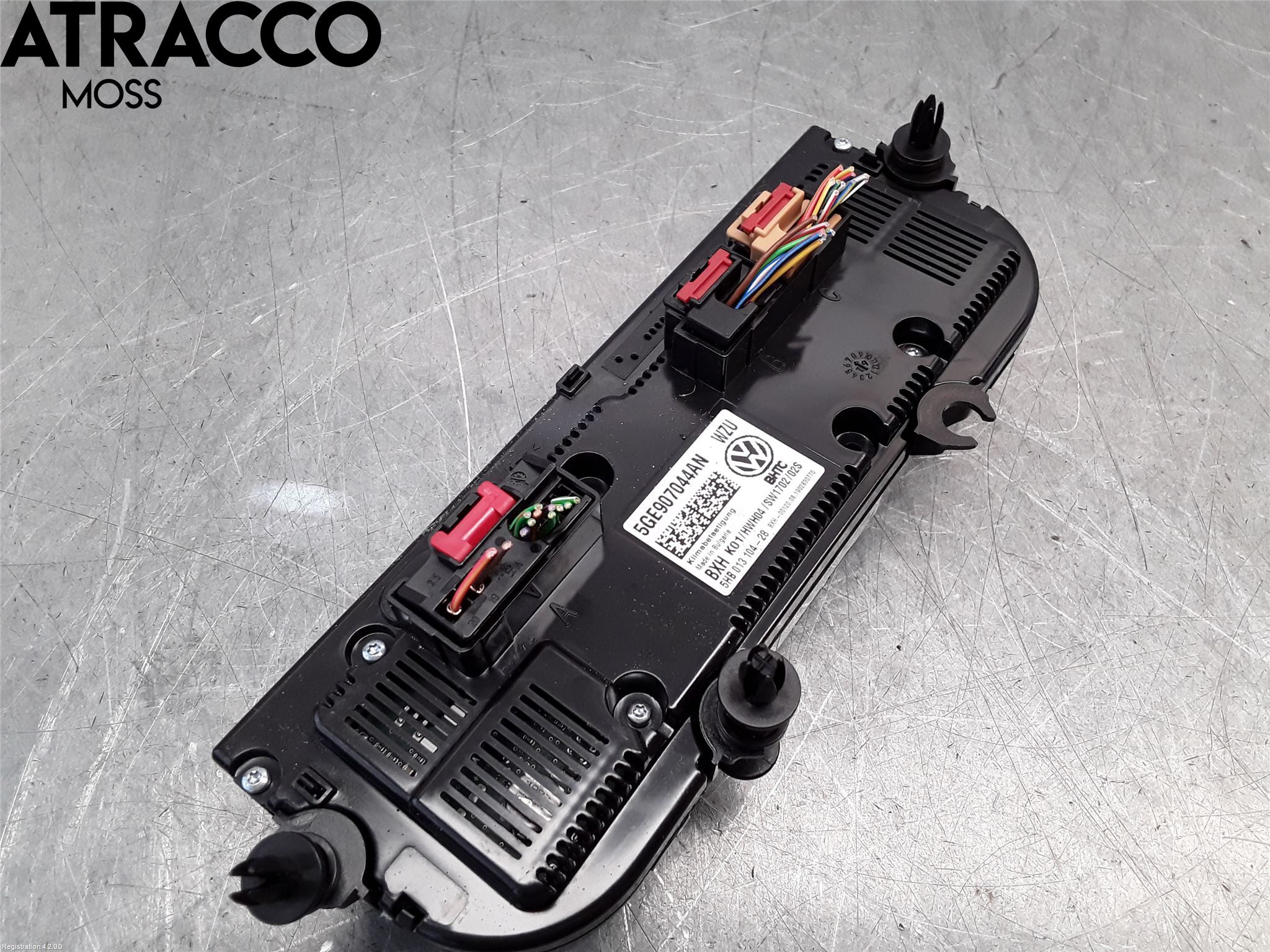 Volkswagen VW GOLF / E-GOLF VII 13-20 Varme Ac Betjening-Display