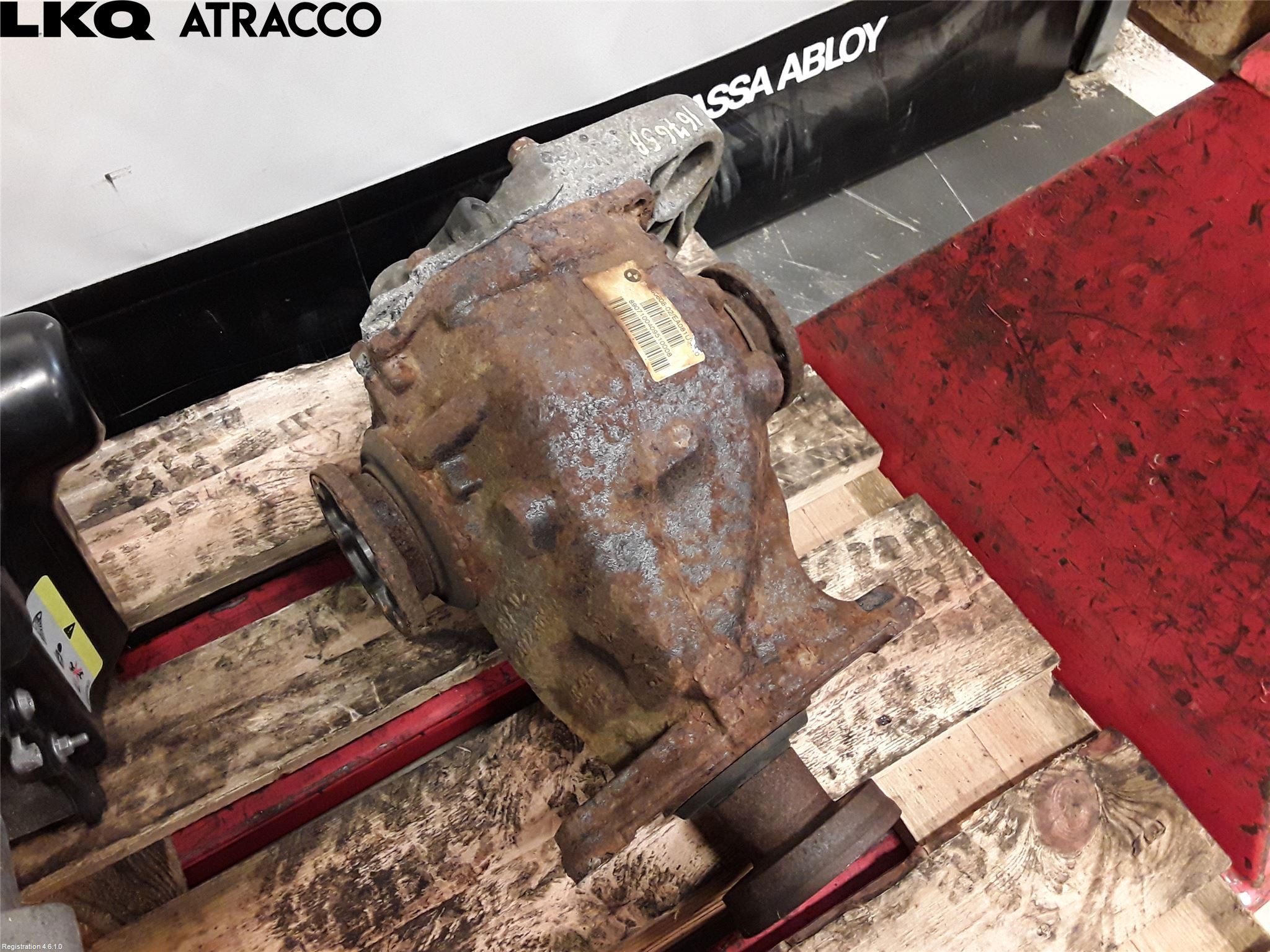 BMW 5 E60/61 Sed/Tou 02-10 Bakaksel Kardang Bak -Diff