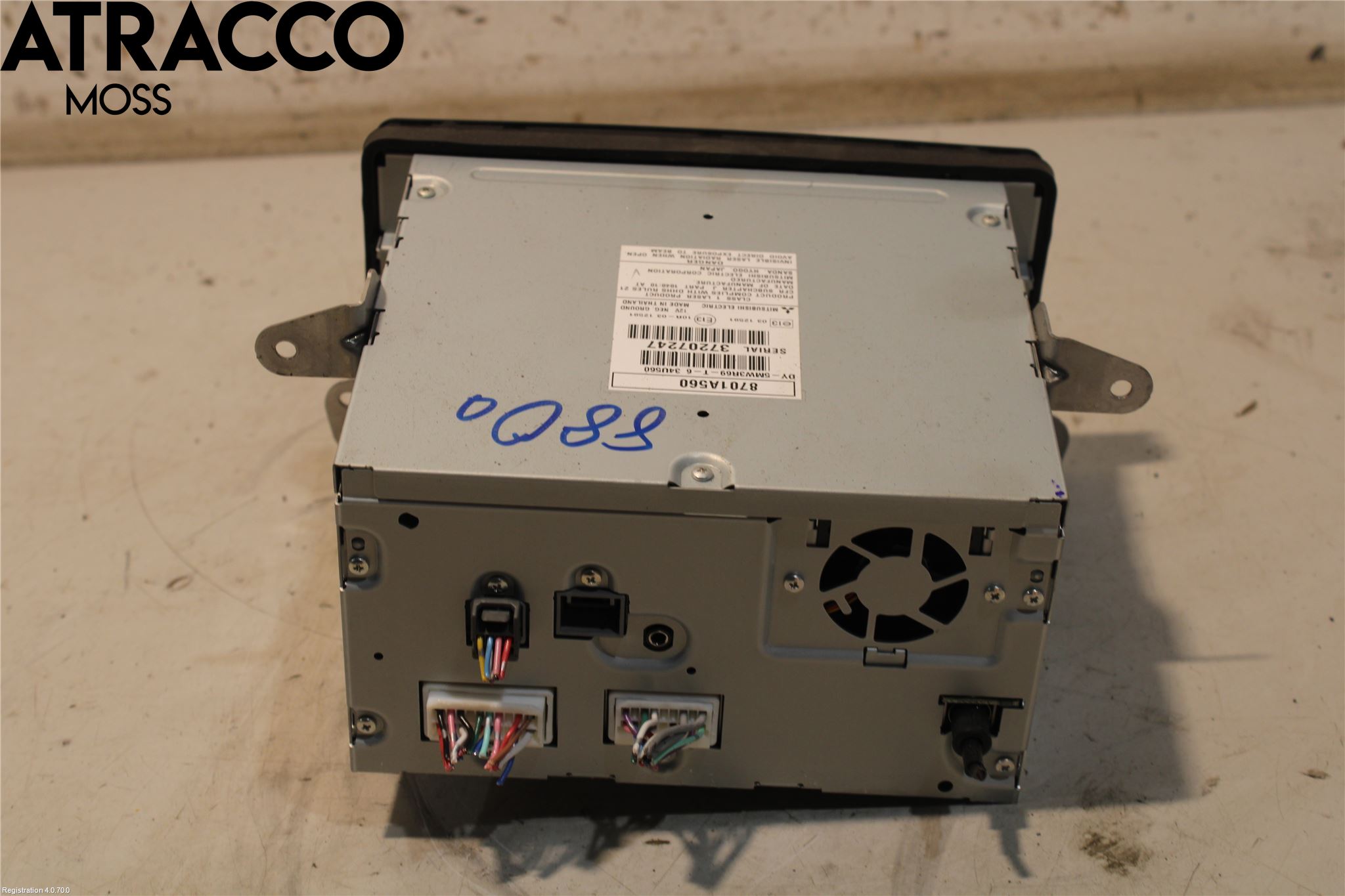 Mitsubishi ASX 10-22 Stereo Radio Med Cd