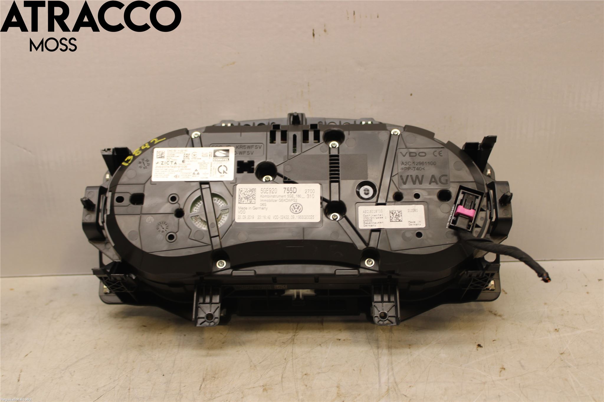 Volkswagen VW GOLF / E-GOLF VII 13-20 Instr Kombinert