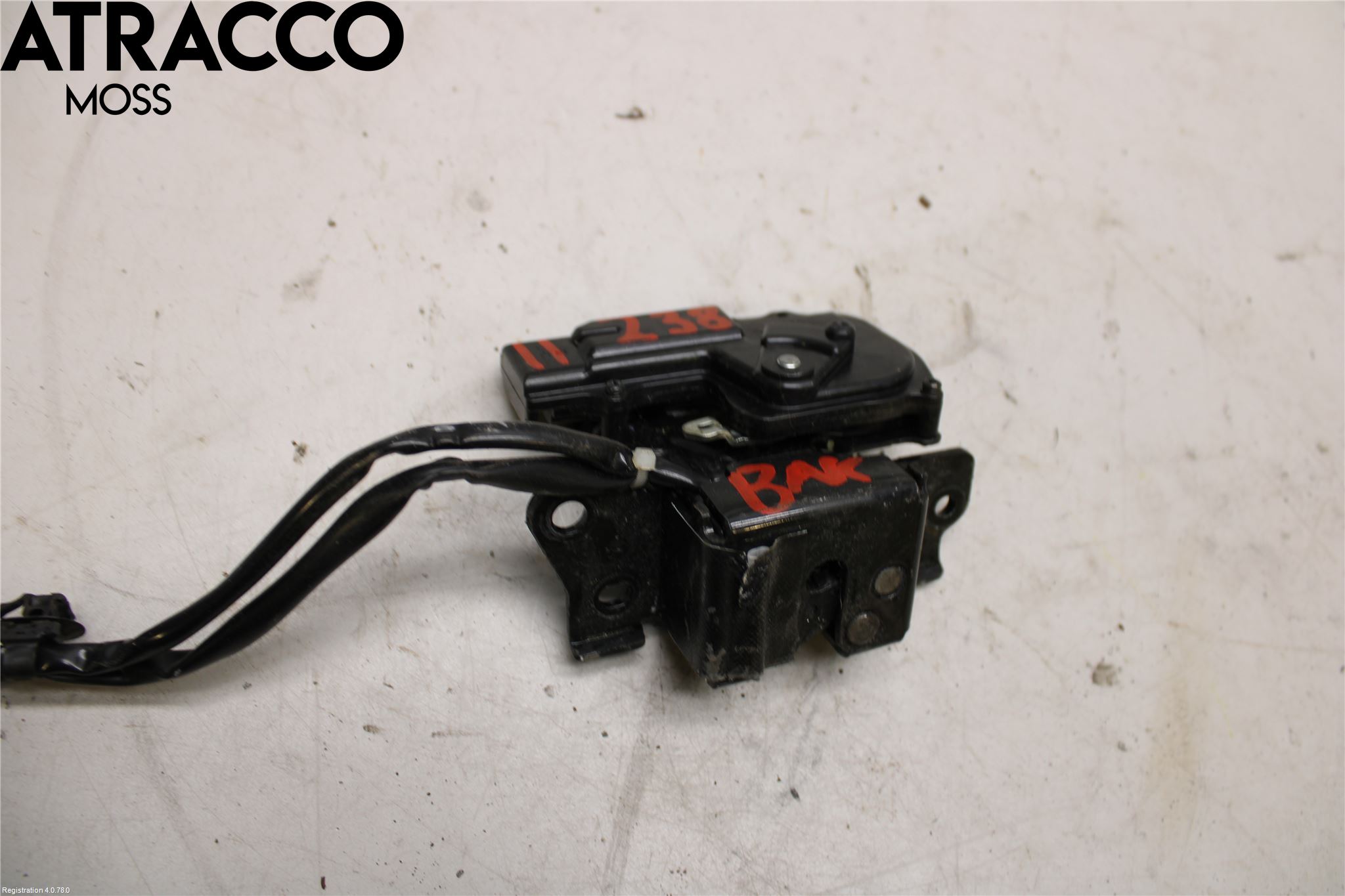 Toyota PRIUS ZVW30 09-20 Bakluke-Lokk Låsekasse