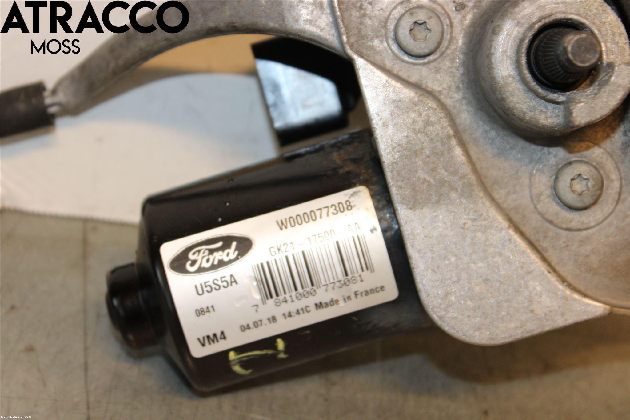 Ford TRANSIT SKÅP/BUSS 14-22 Viskermotor Frontrute