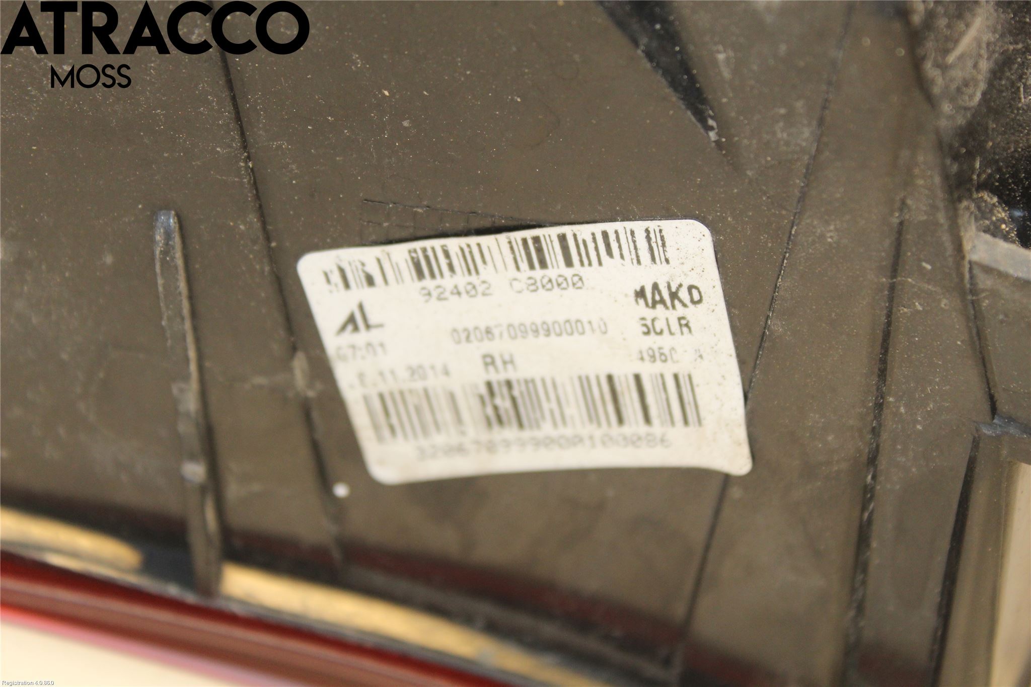 Hyundai i20 GB 15-20 Baklykt Høyre