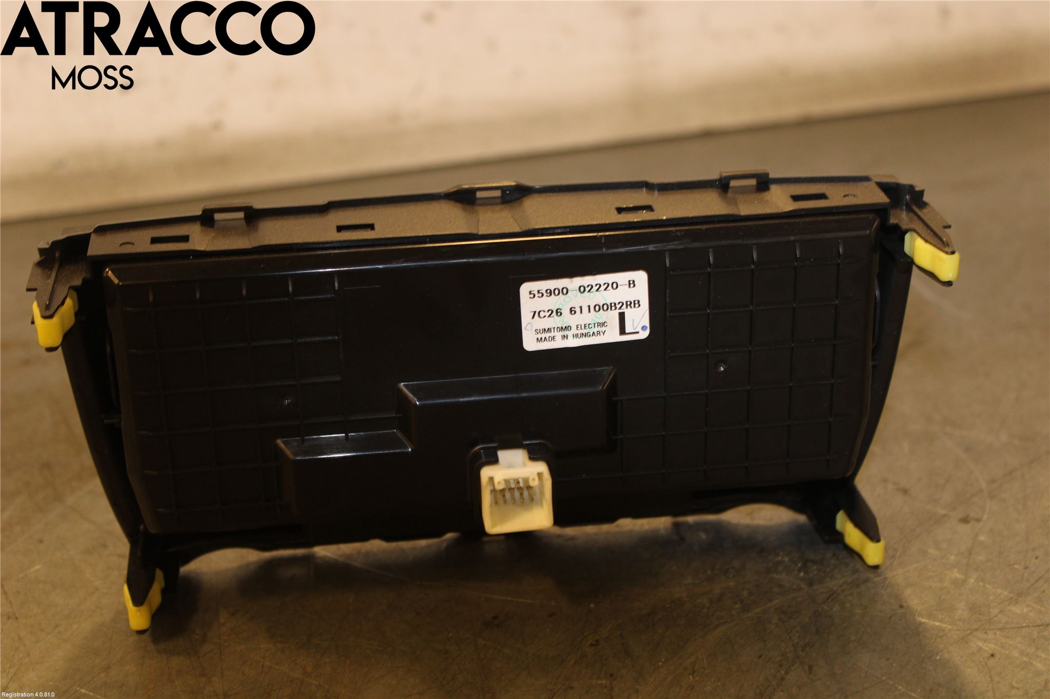 Toyota AURIS 10-12 Varme Ac Betjening-Display