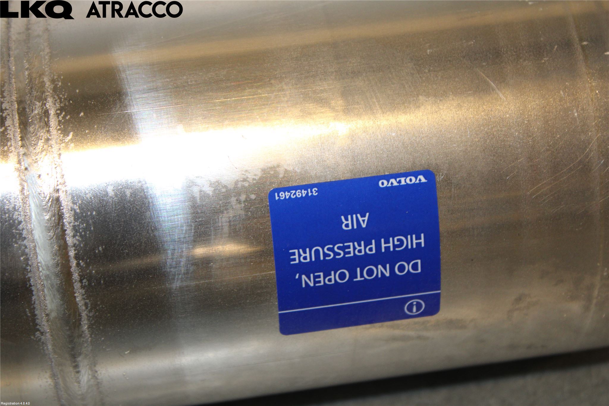 Volvo XC90/RECHARGE 16- Nivå/Lufrfrändring Trycktank