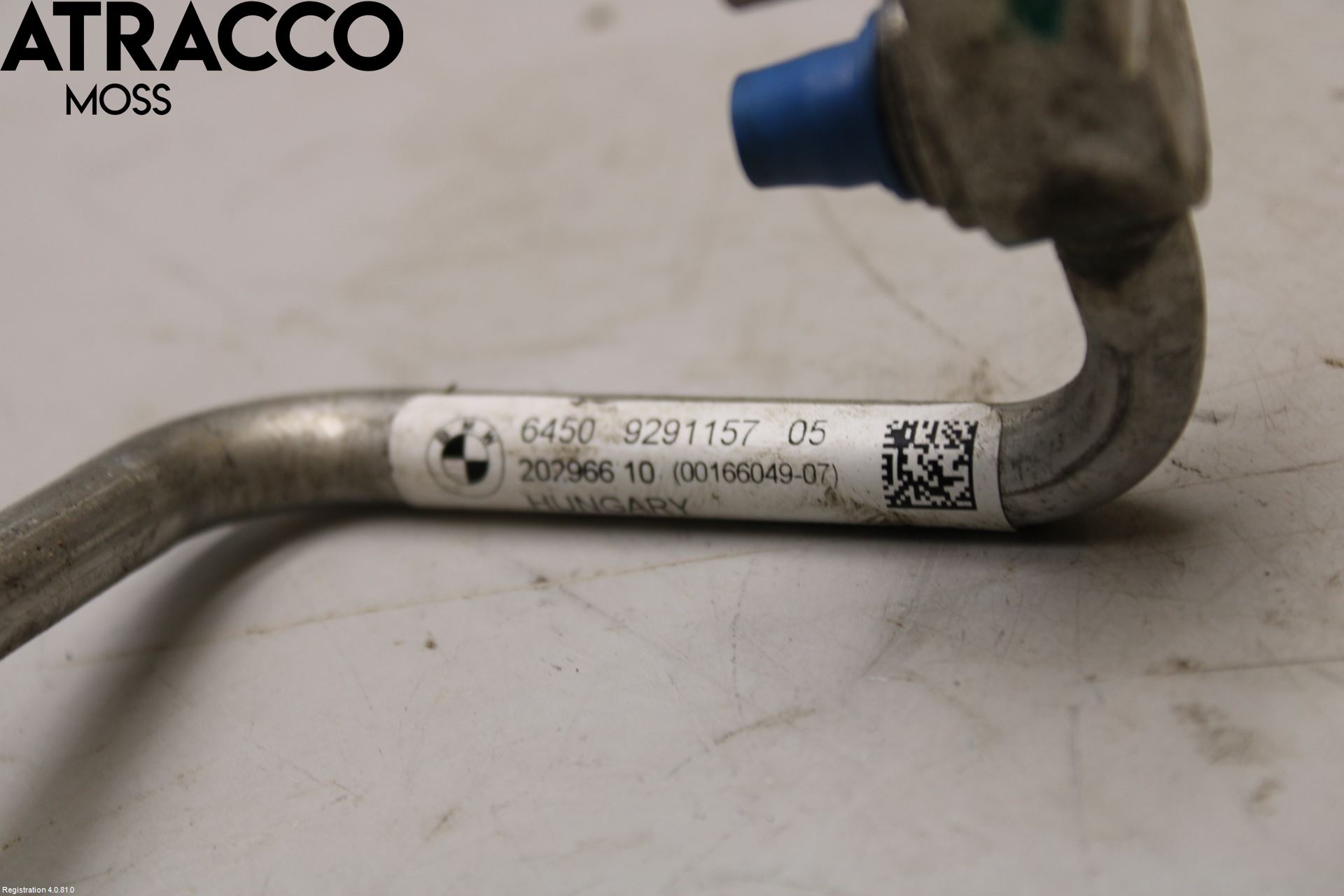 BMW i3 I01 13-22 Varme Ac Slange - Rør