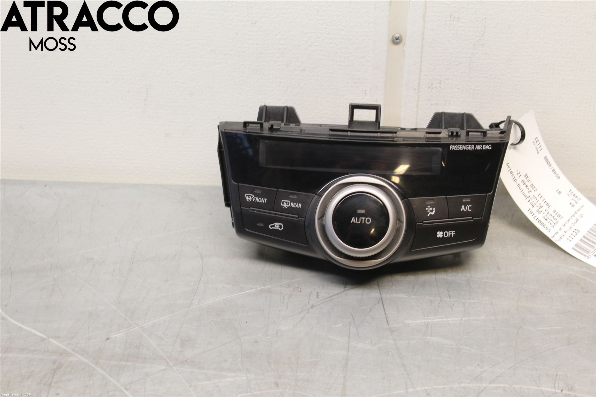 Toyota PRIUS+ ZVW40 12-20 Varme Ac Betjening-Display