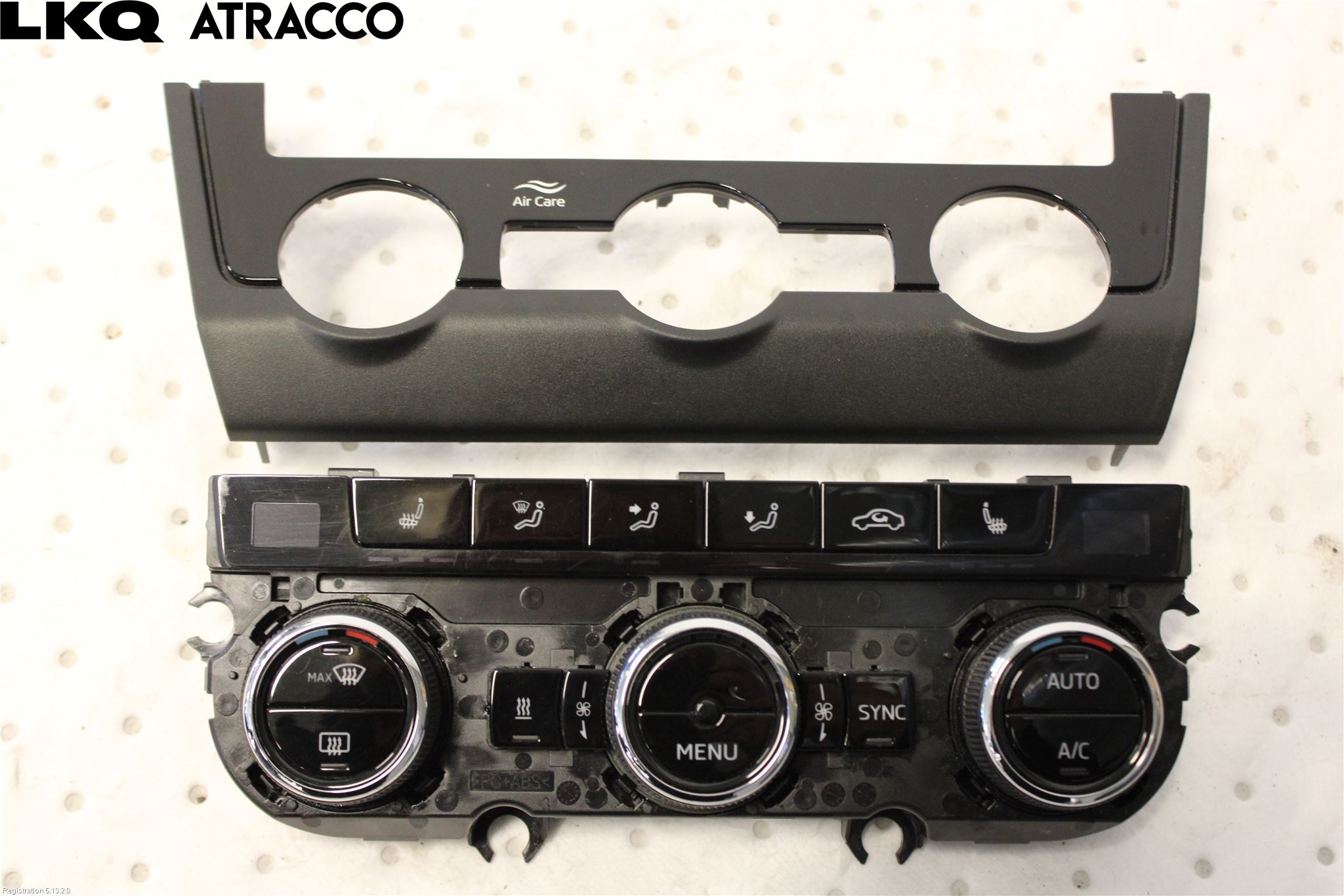 Skoda OCTAVIA (5E) 13-20 Varme Ac Betjening-Display