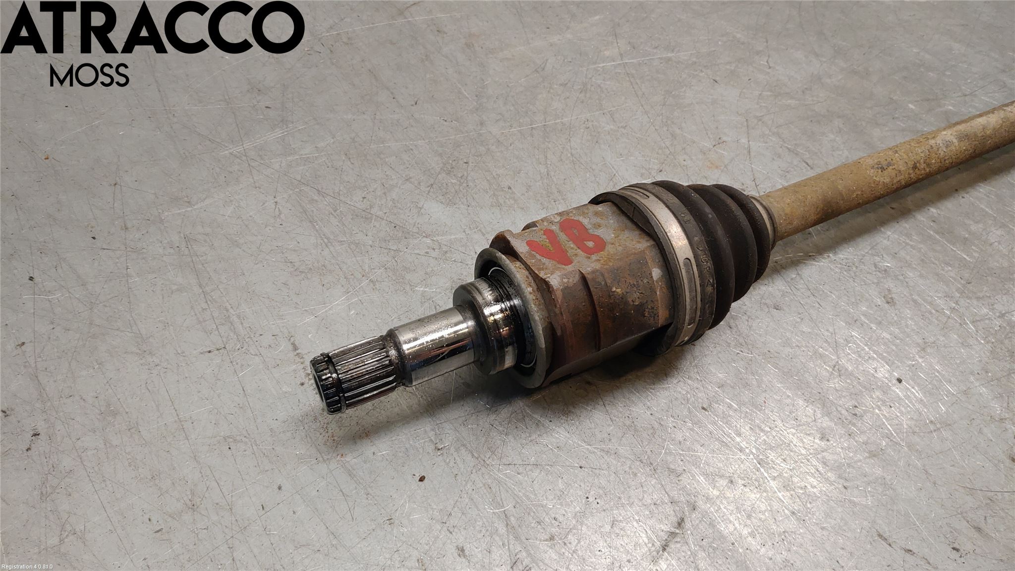 Toyota RAV 4 06-12 Drivaksel Bak Kompl Venstre