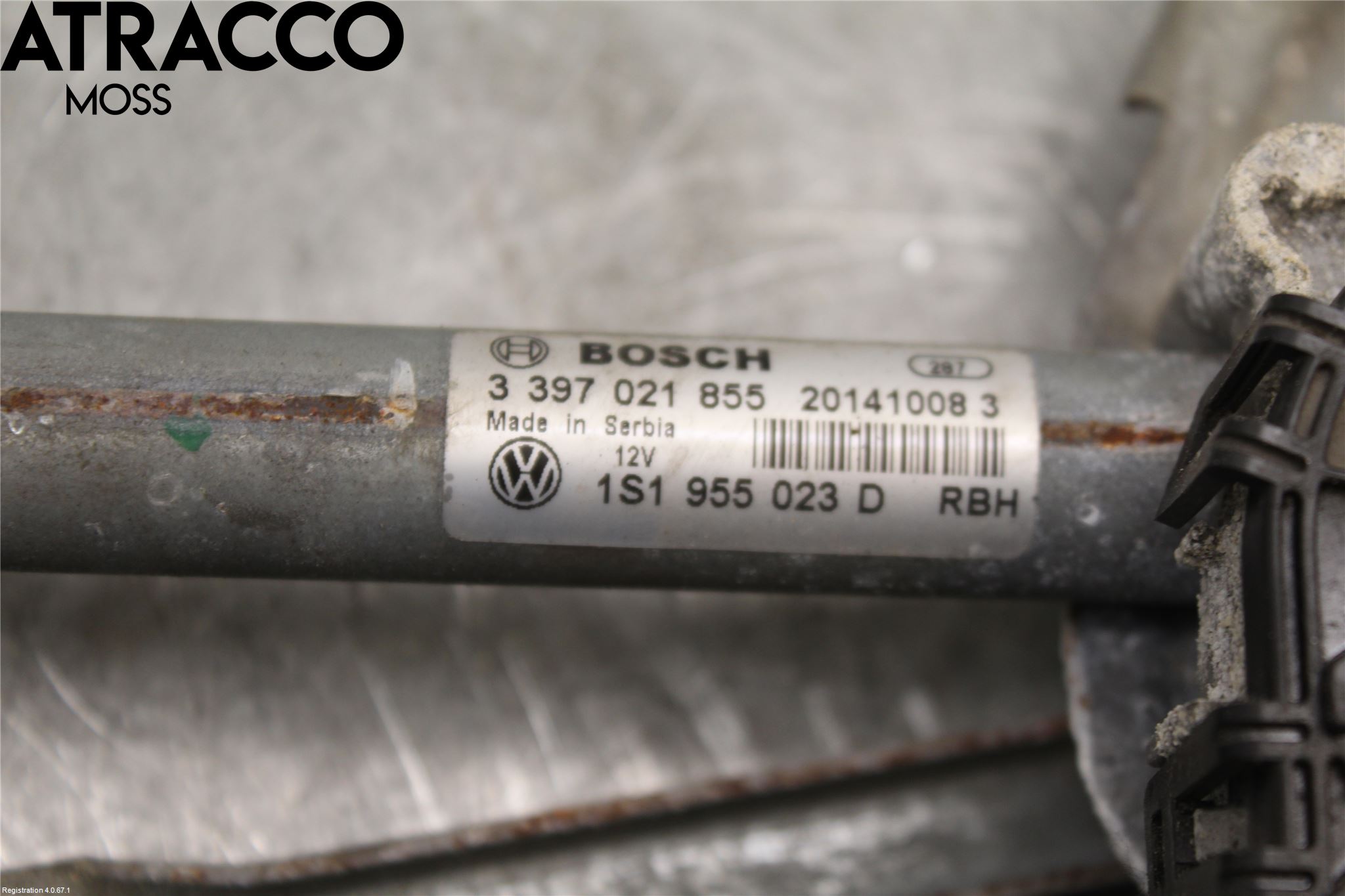 Volkswagen VW UP! / E-UP! Viskermotor Frontrute