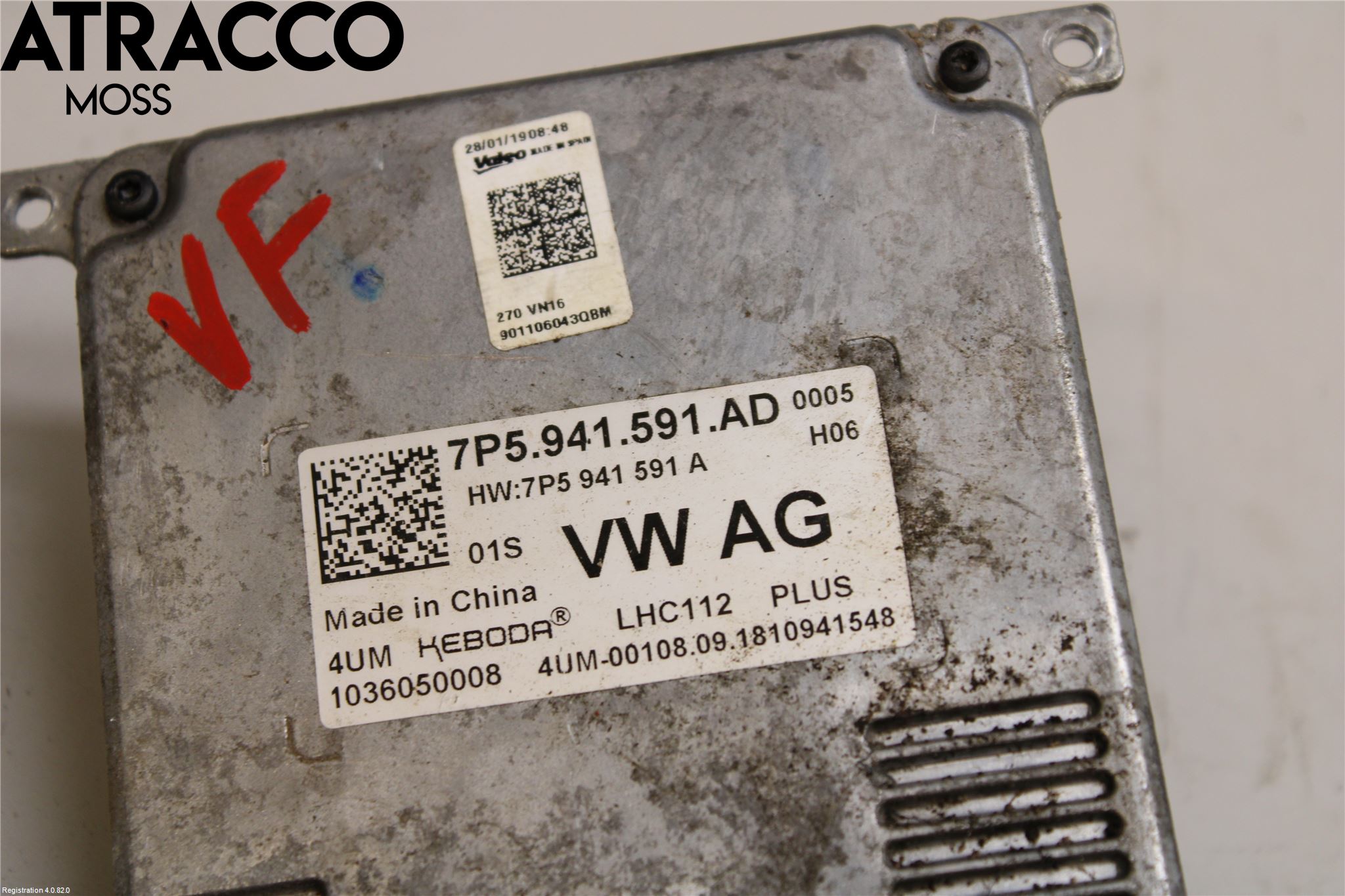 Volkswagen VW POLO VI 18->> Styreenhet Xenon