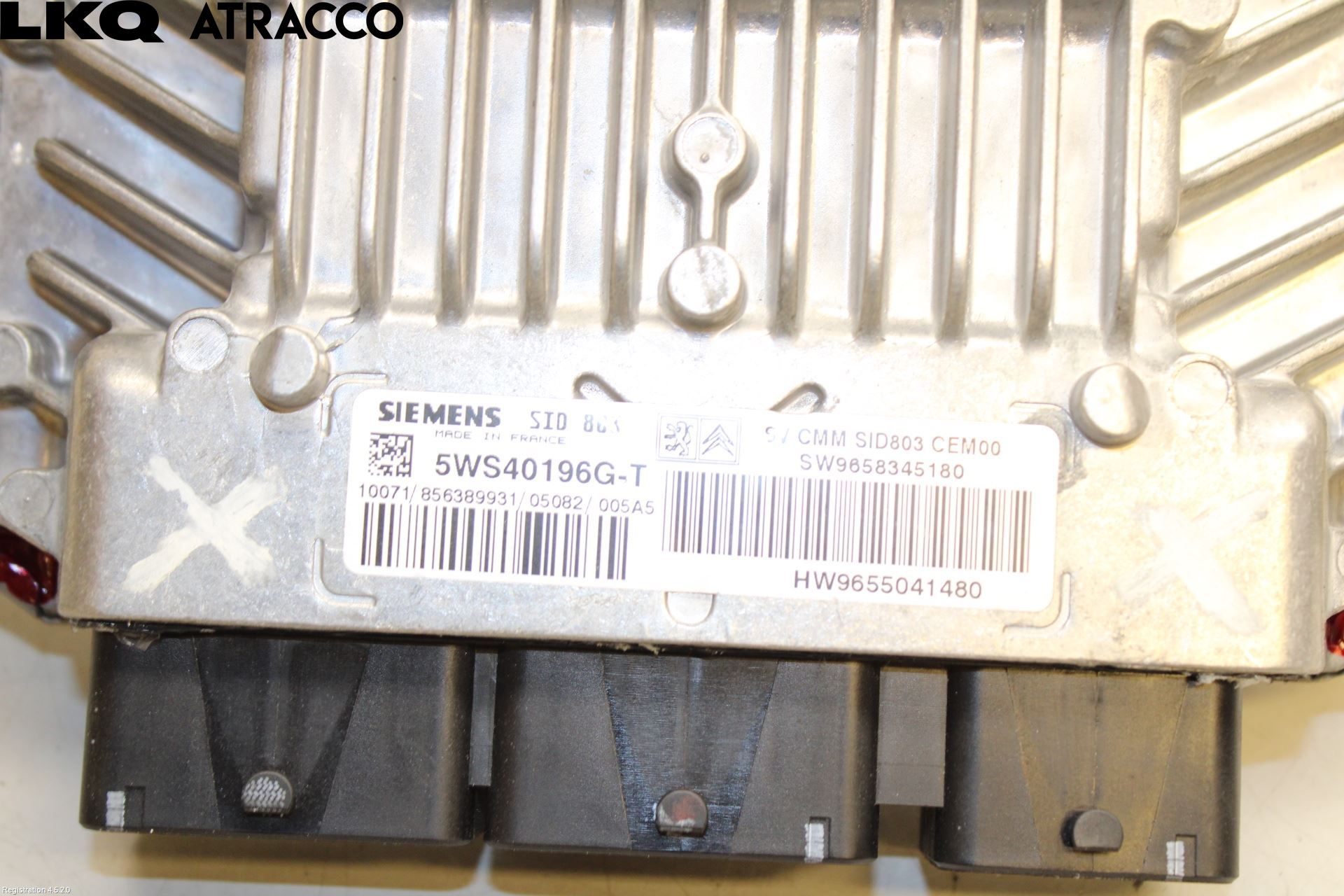 Peugeot 407 Styreenhet Innsprøytning