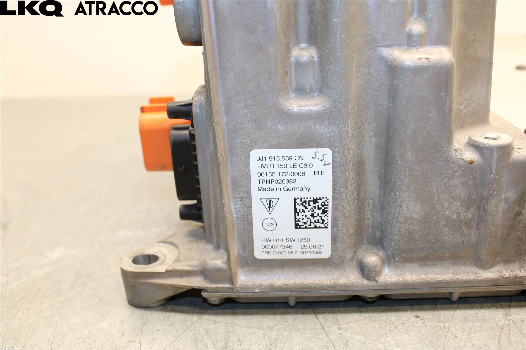 Porsche TAYCAN 20- Dc-Cd Omformer Hybrid