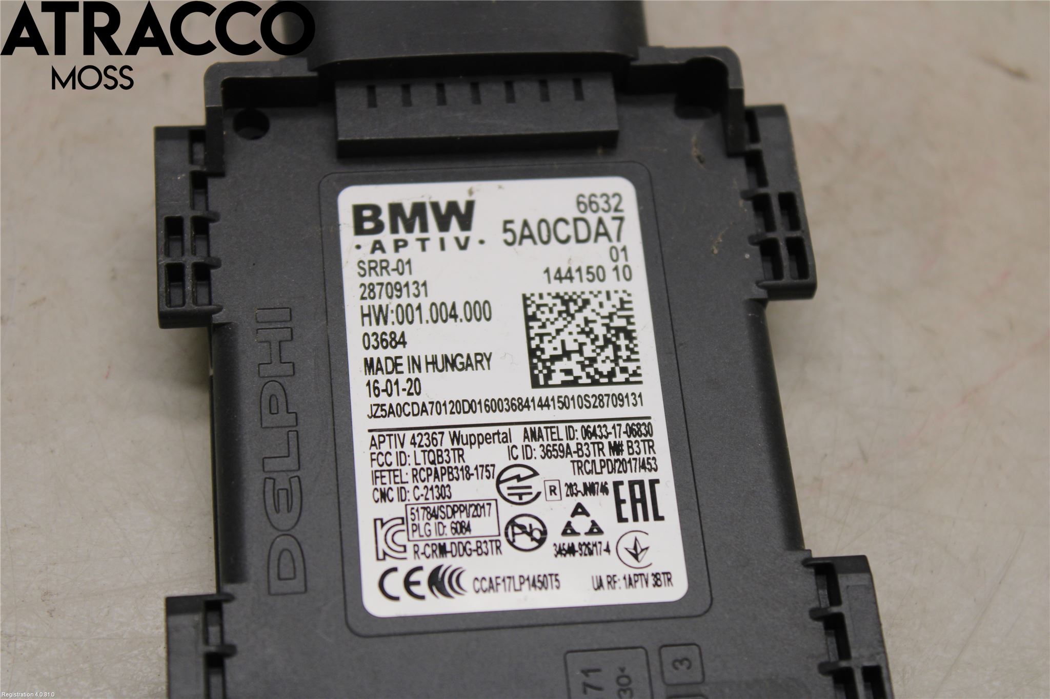 BMW X3 G01 18- Styreenhet Parkering