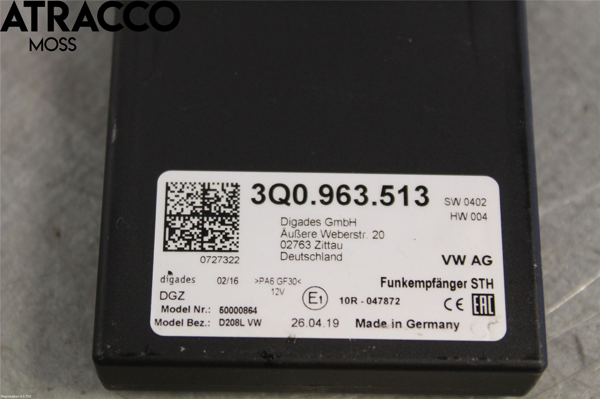 Skoda OCTAVIA (5E) 13-20 Styreenhet Øvrig