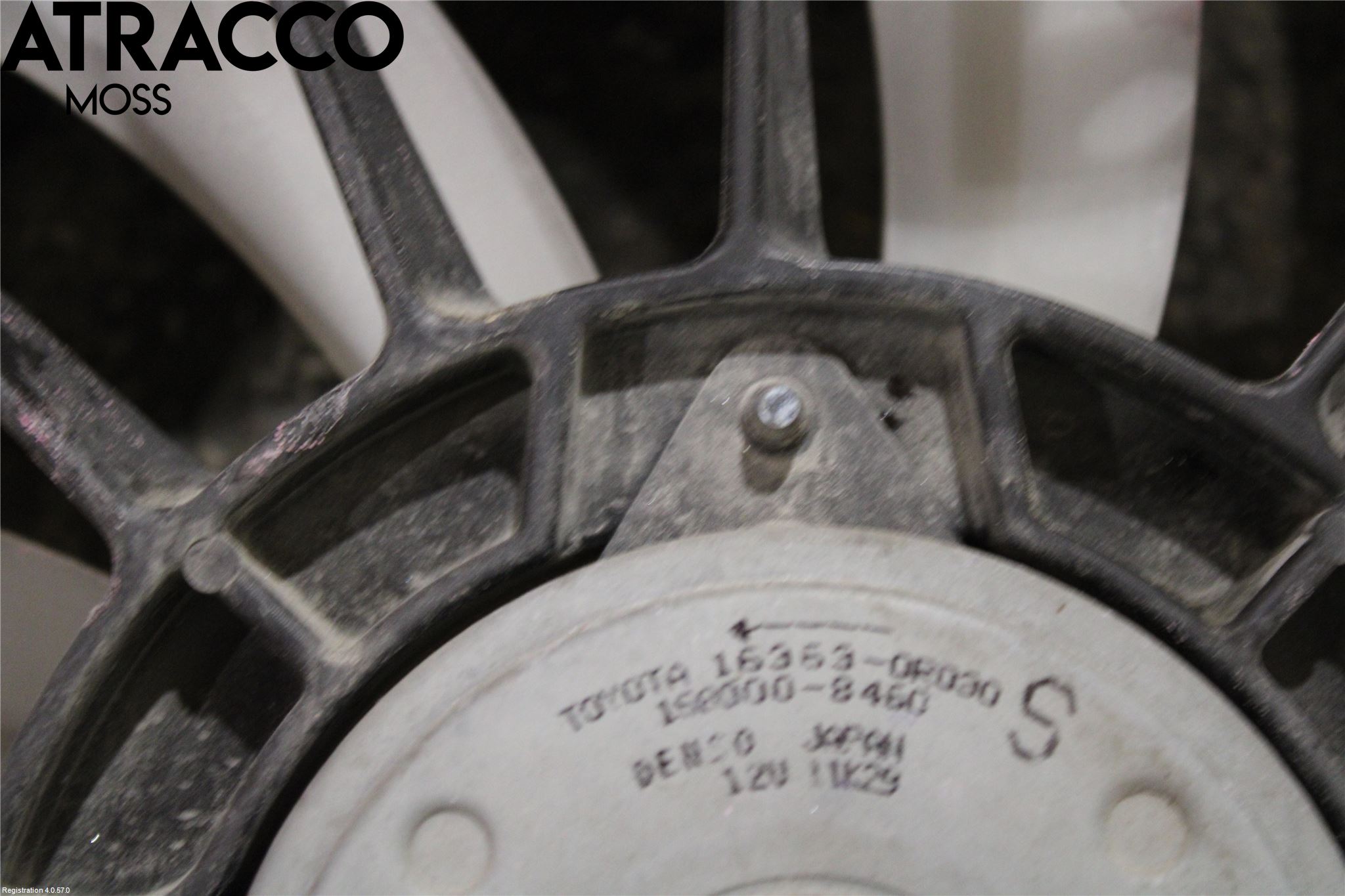 Toyota AVENSIS 09-15 Kjølevifte Elektrisk