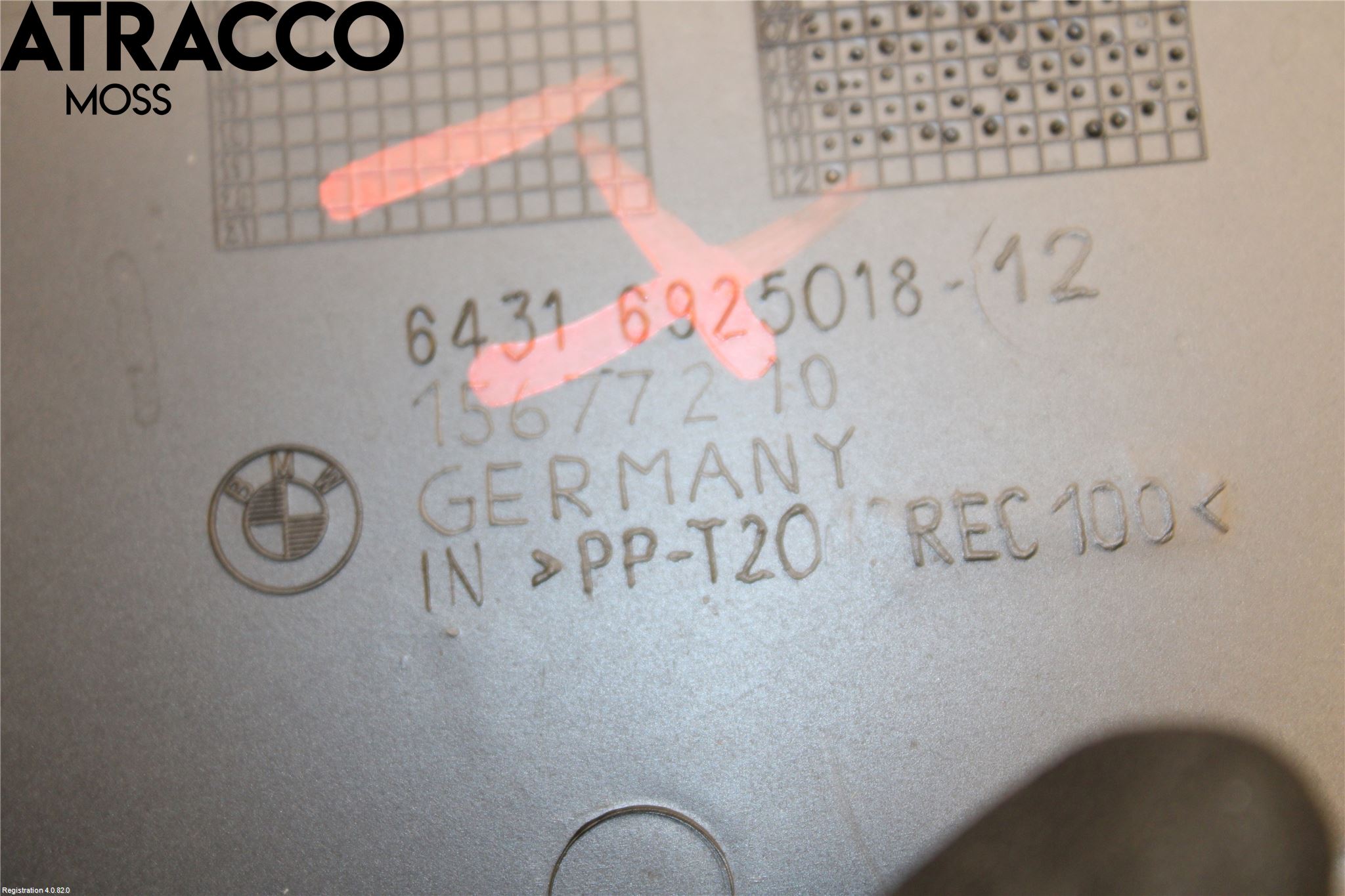 BMW 3 E90/91 SED/TOU 05-12 Visker Deksel-Grill-Under Frr