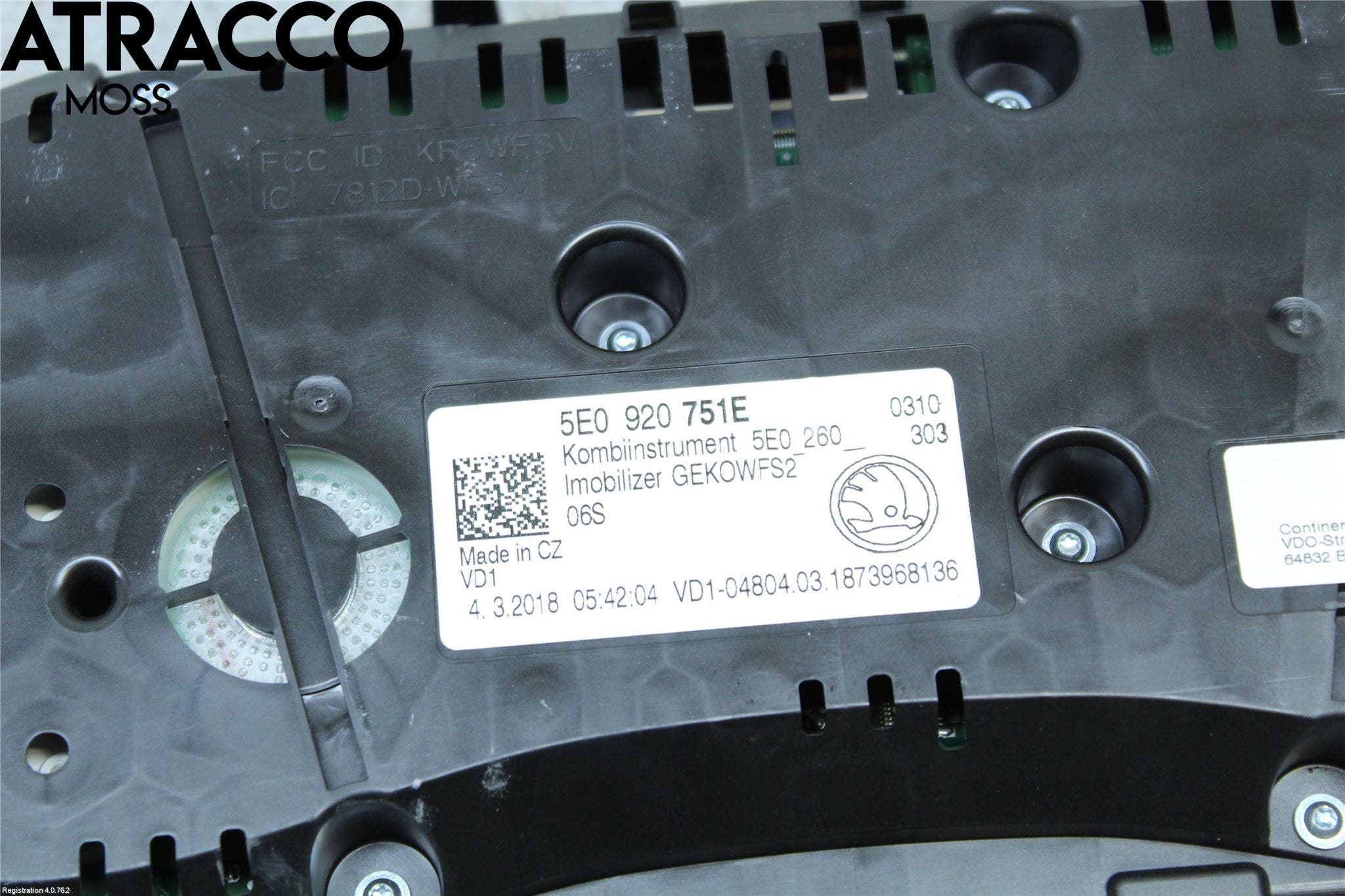 Skoda OCTAVIA (5E) 13-20 Instr Kombinert