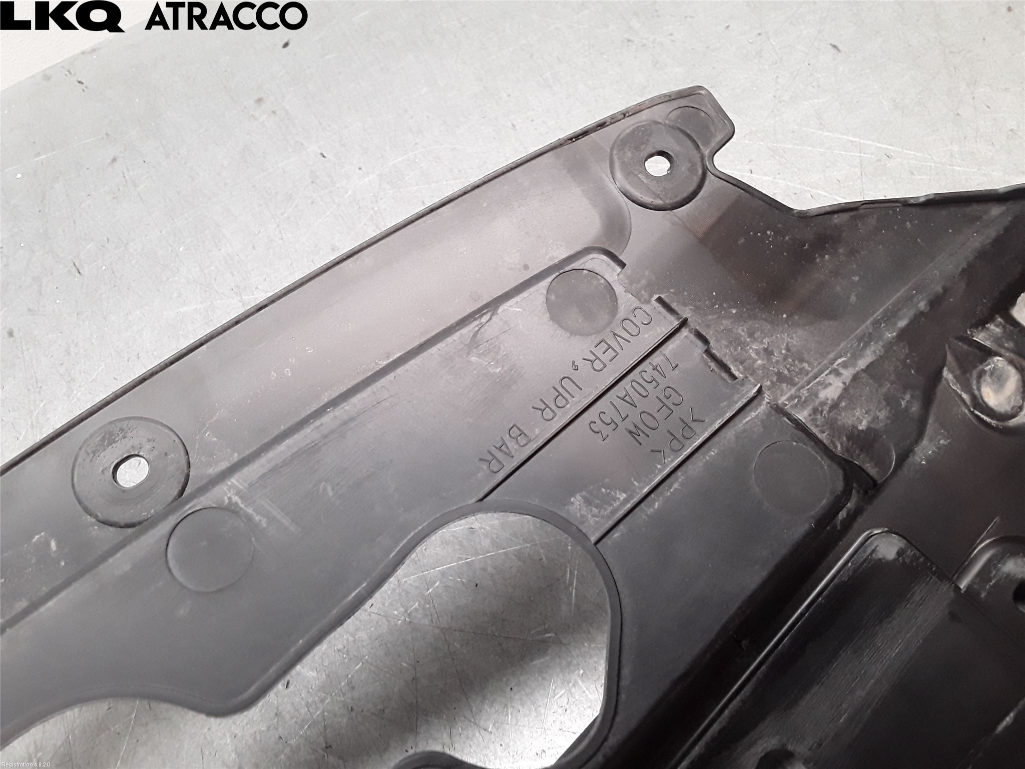 Mitsubishi OUTLANDER 13-21 Visker Deksel-Grill-Under Frr