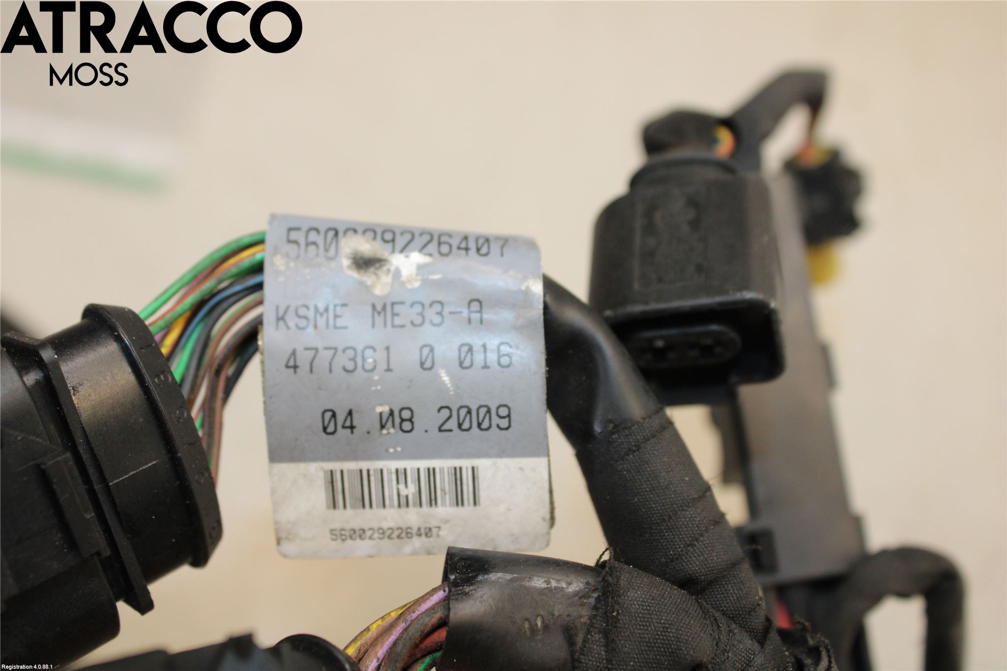 Audi A4/S4 08-11 Ledningsnett