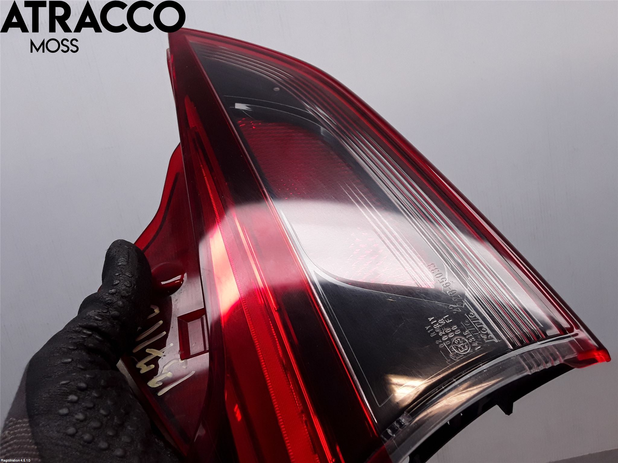 Mazda 6 13- Baklykt Venstre  På Luke(Indre