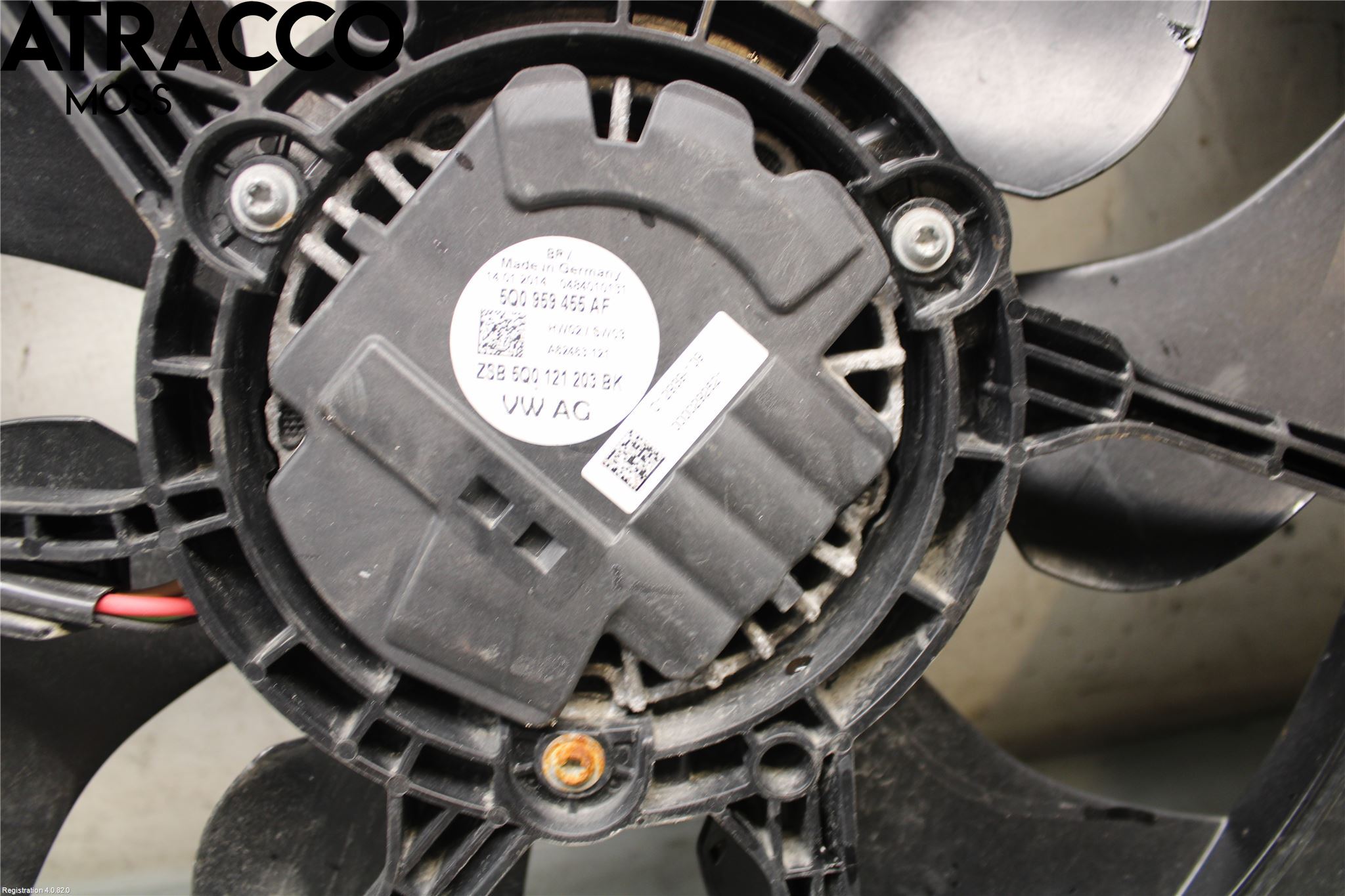 Volkswagen VW GOLF / E-GOLF VII 13-20 Kjølevifte Elektrisk