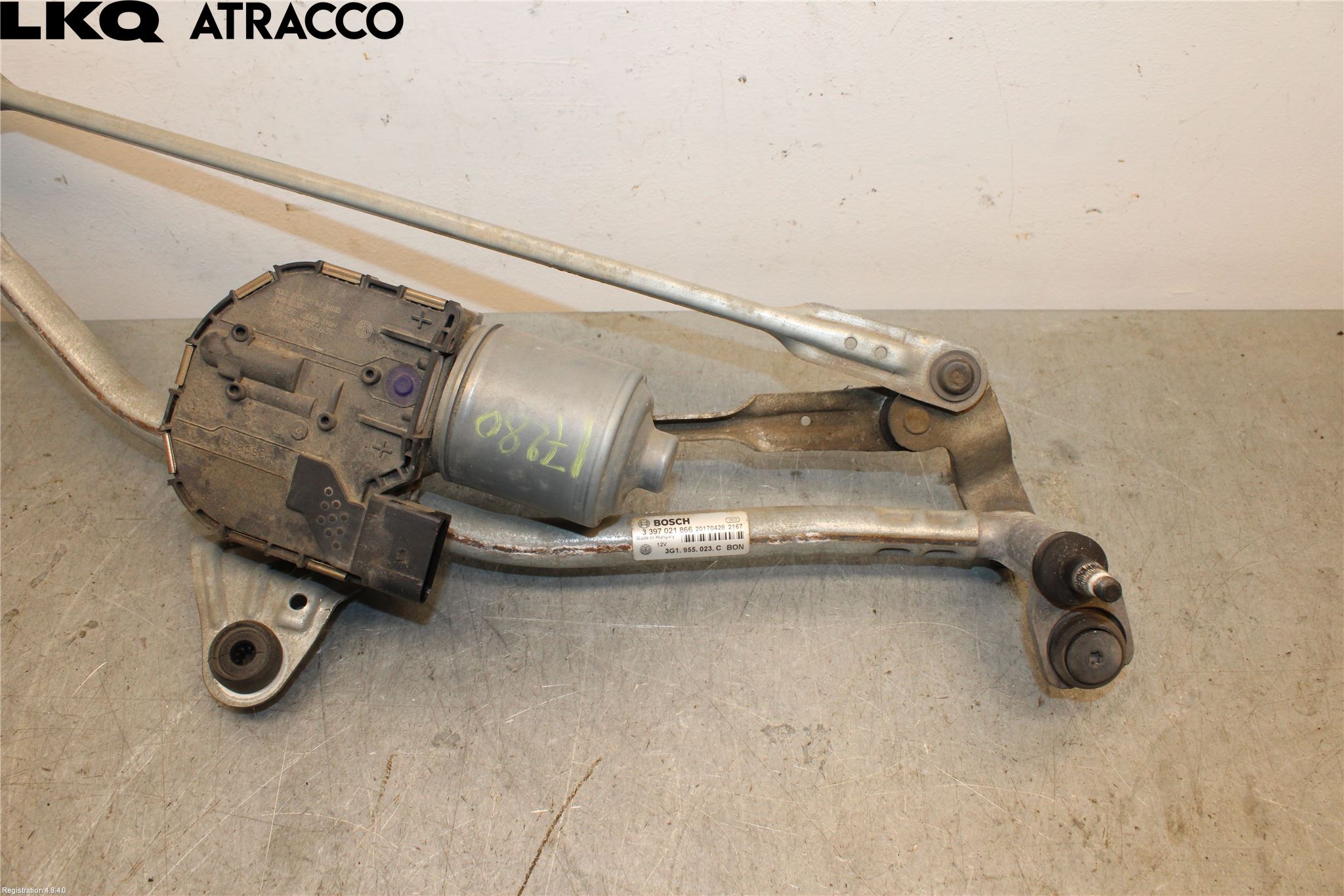 Volkswagen VW PASSAT 15-19 Viskermotor Frontrute